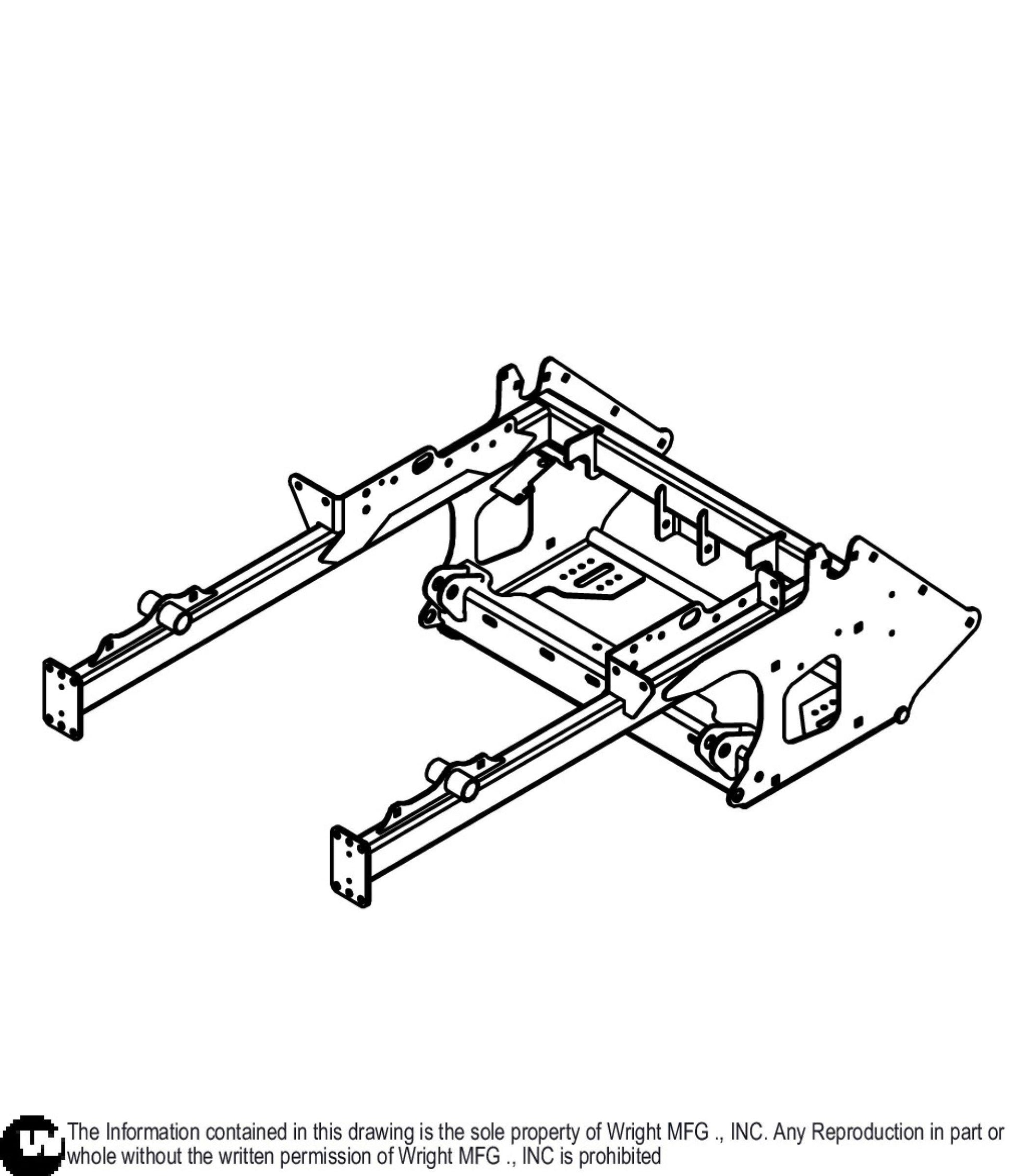WSPX2/WSTX2 Tractor Body Weldment 93410531.