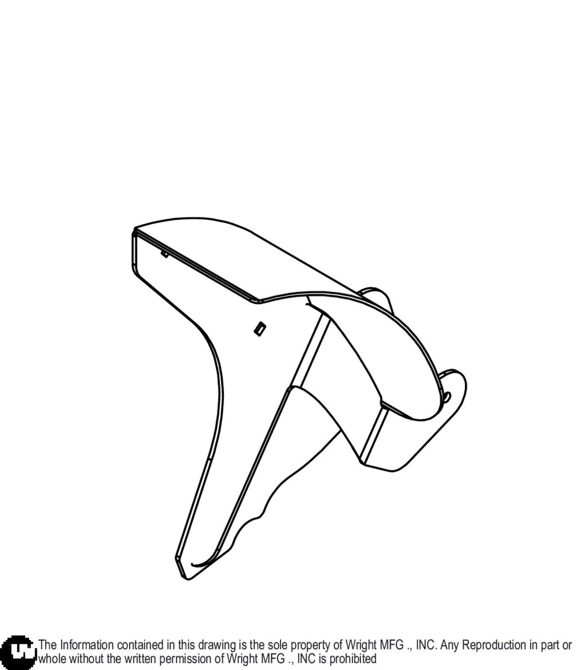 WSB Trim Fender Weldment 93410538.