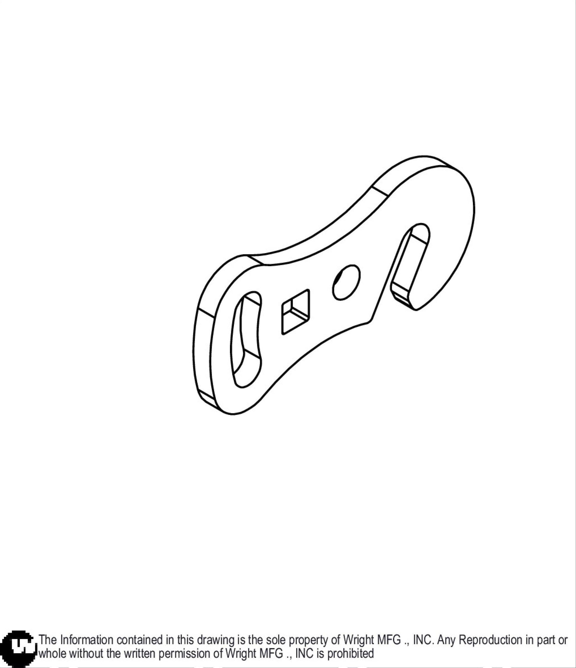 5/16 Chain Deck Adjuster 93410550.