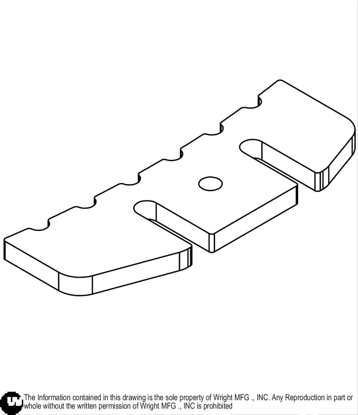 3/8 WVHC/WVLC Brake Shoe 93410560.