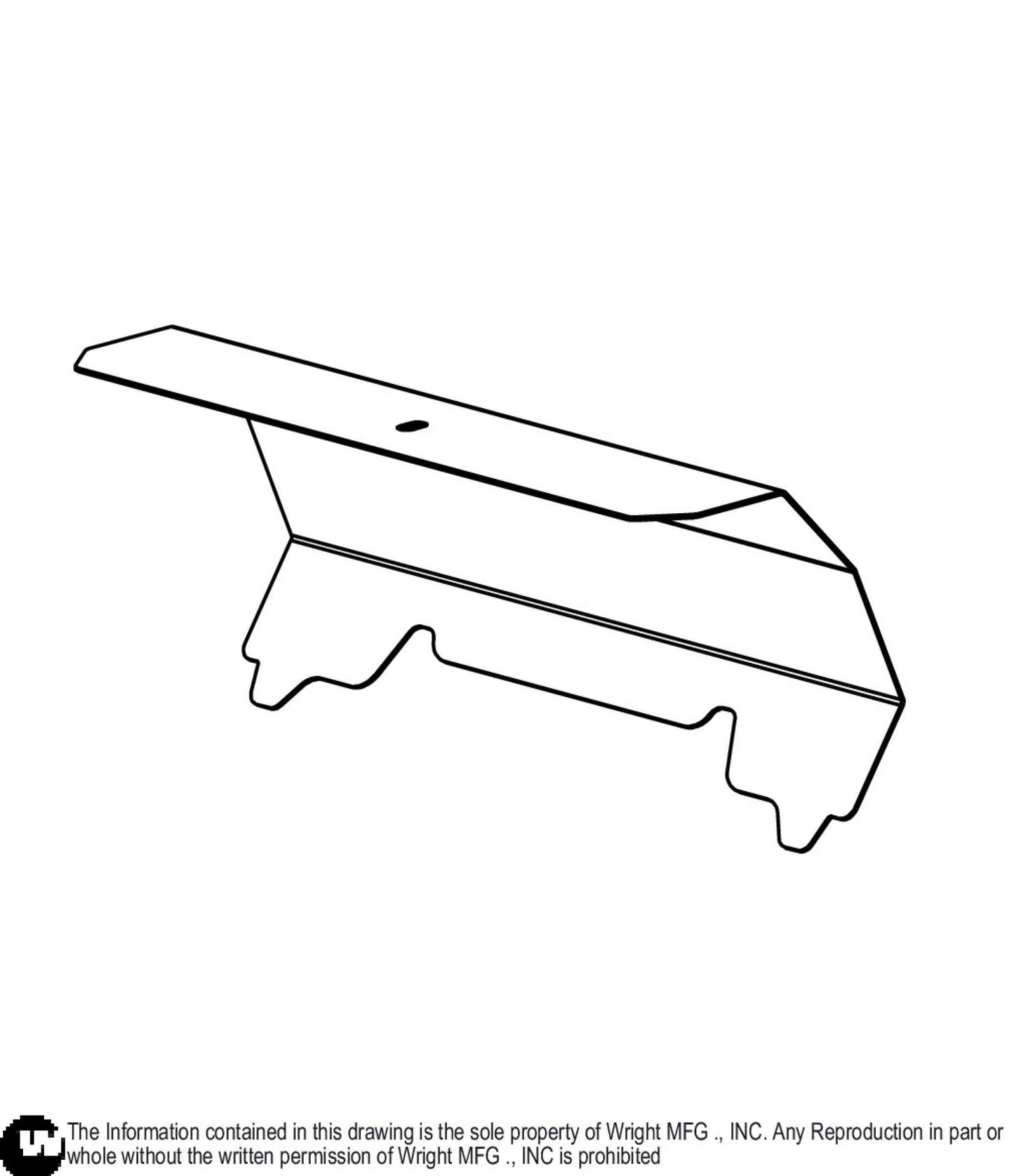 32/36 WSB Toe Plate 93410571.