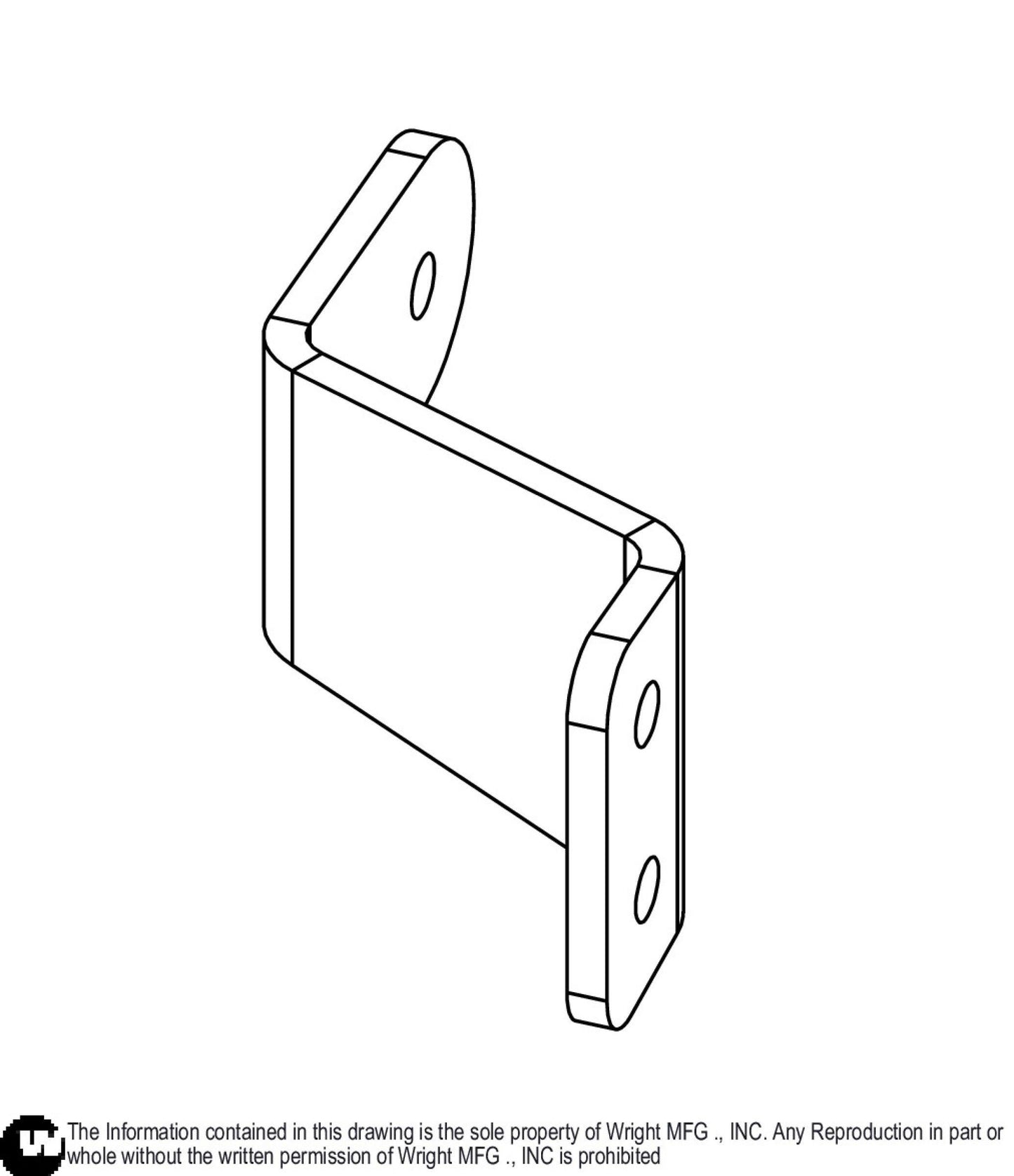 32/36 WSB Roller Support Bracket 93410575.