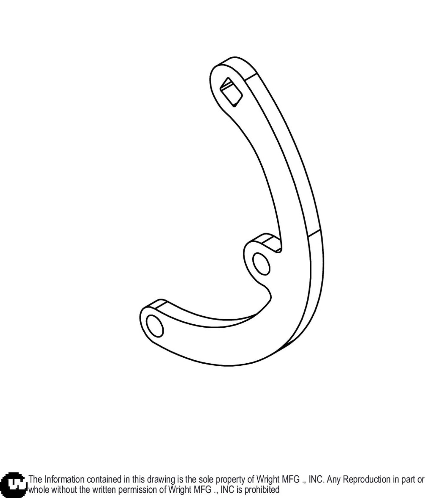 Left WZXT Return Spacer 93410589.