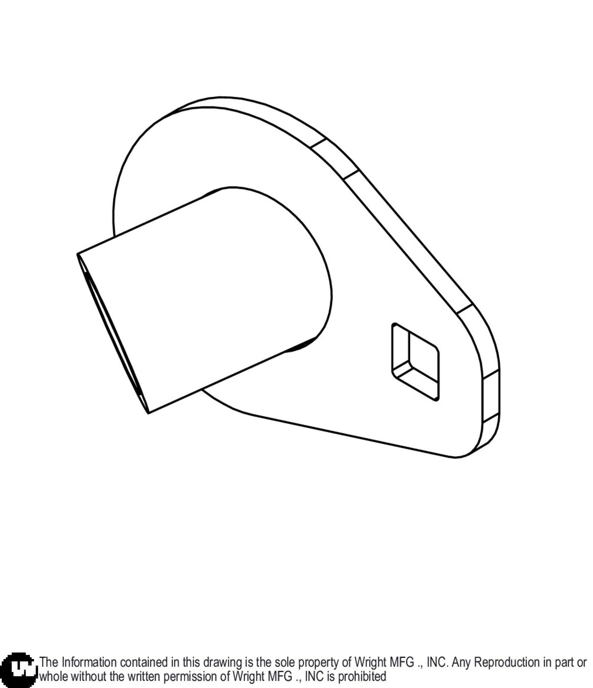 Oil Guard Drain Weldment 93410620.