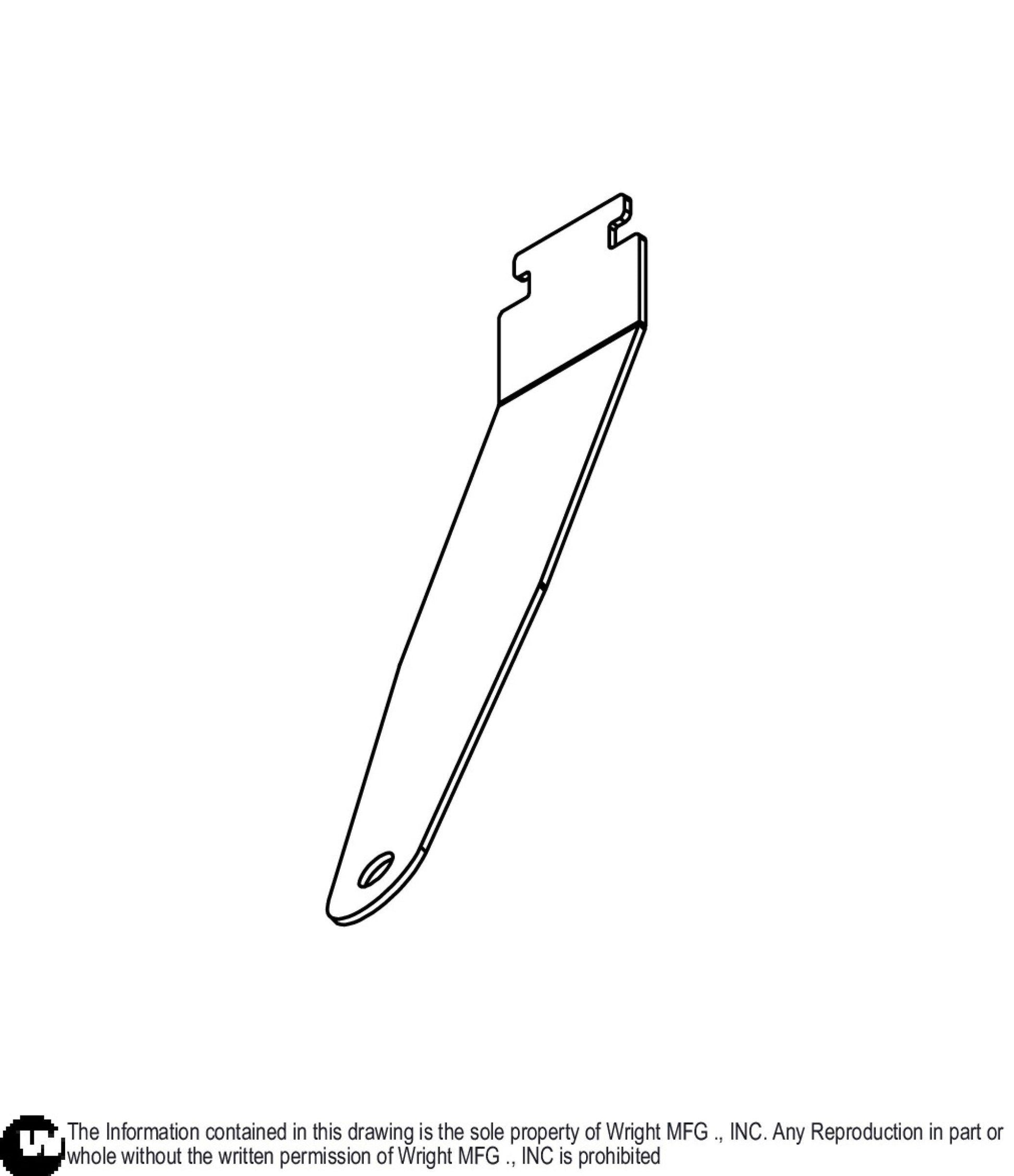WZXL Battery Tie Down Strap 93410629.