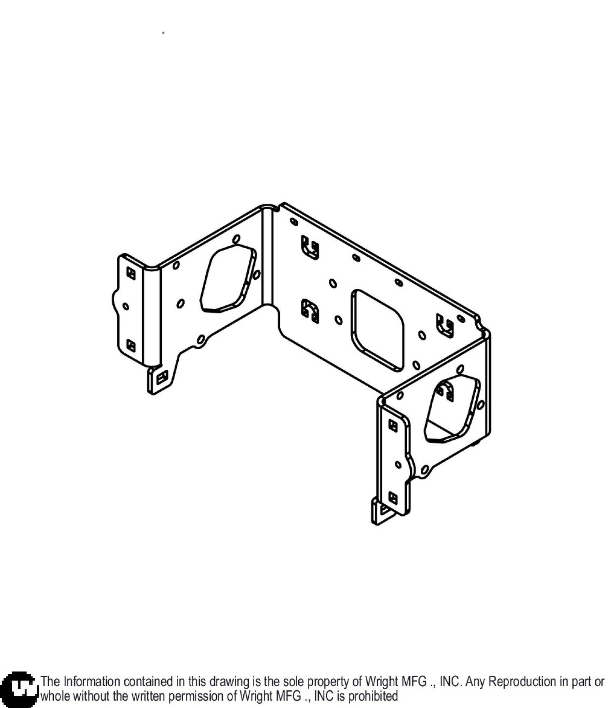 WSZK Robotic Upright VIM Mount Plate 93410640.