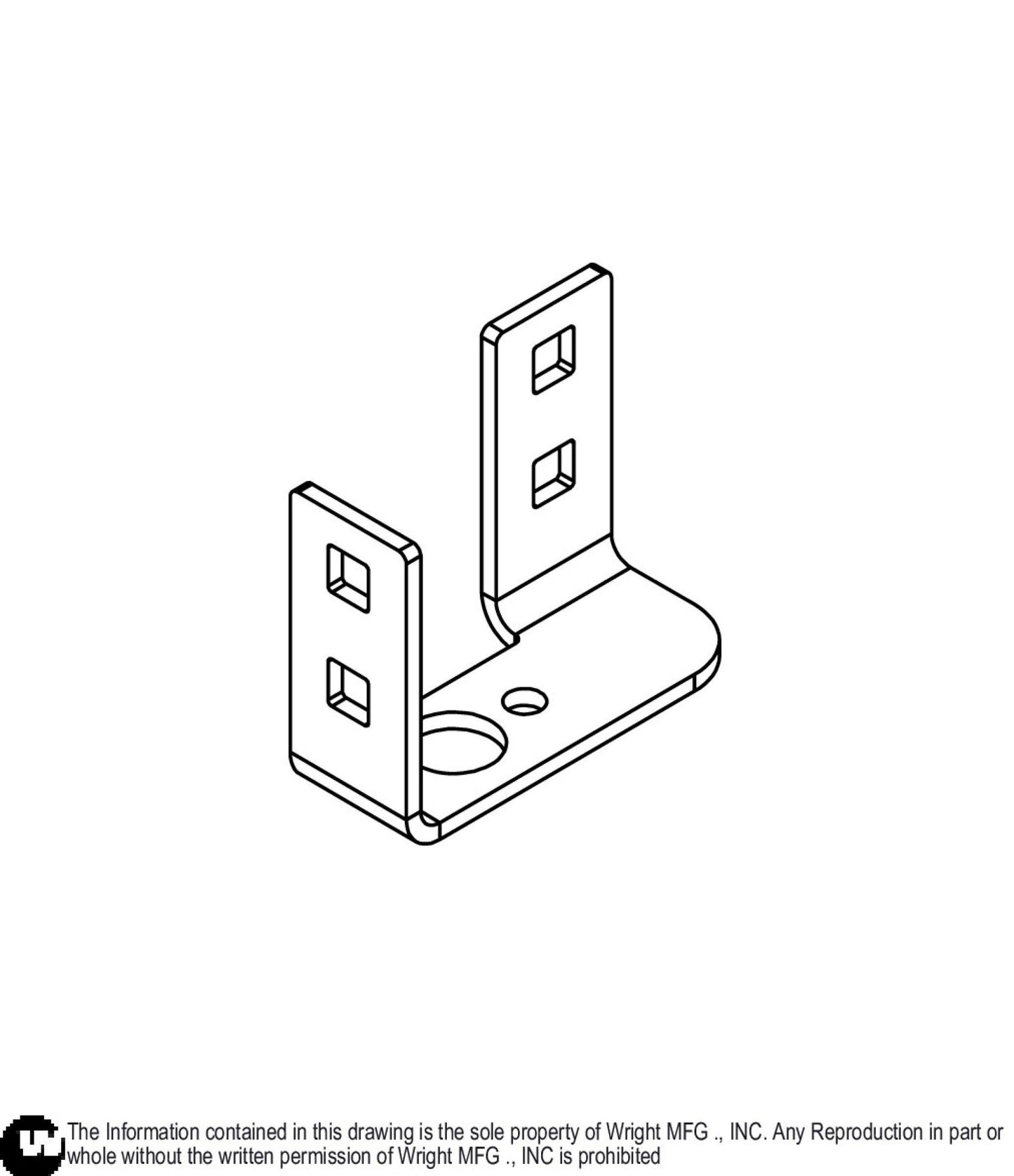 Left WSZK Robotic Encoder Mount 93410645.