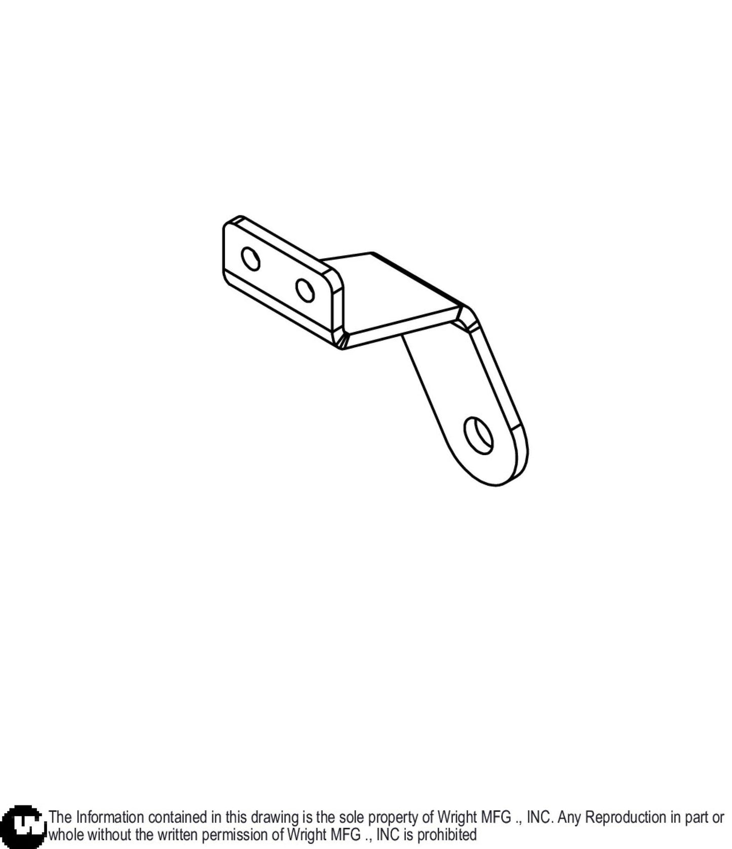 Left Roller Support Bracket 93410651.