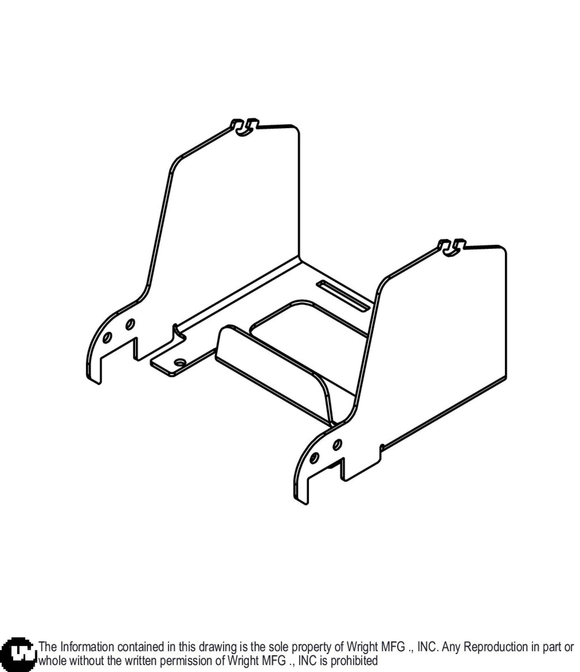 WSZK Captive Bolt Battery Tray 93410661.