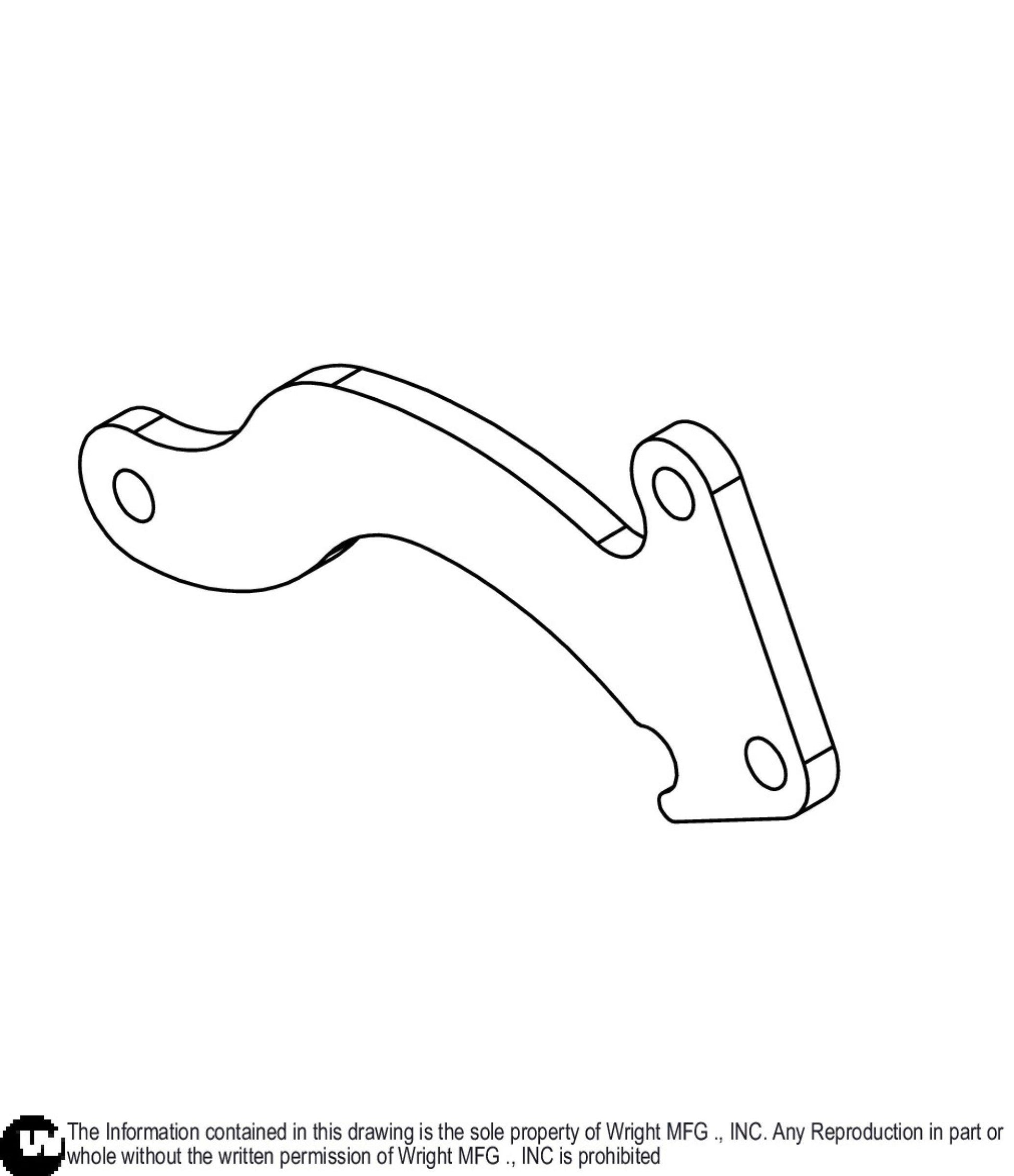 WSLG Brake Pull Link 93410690.