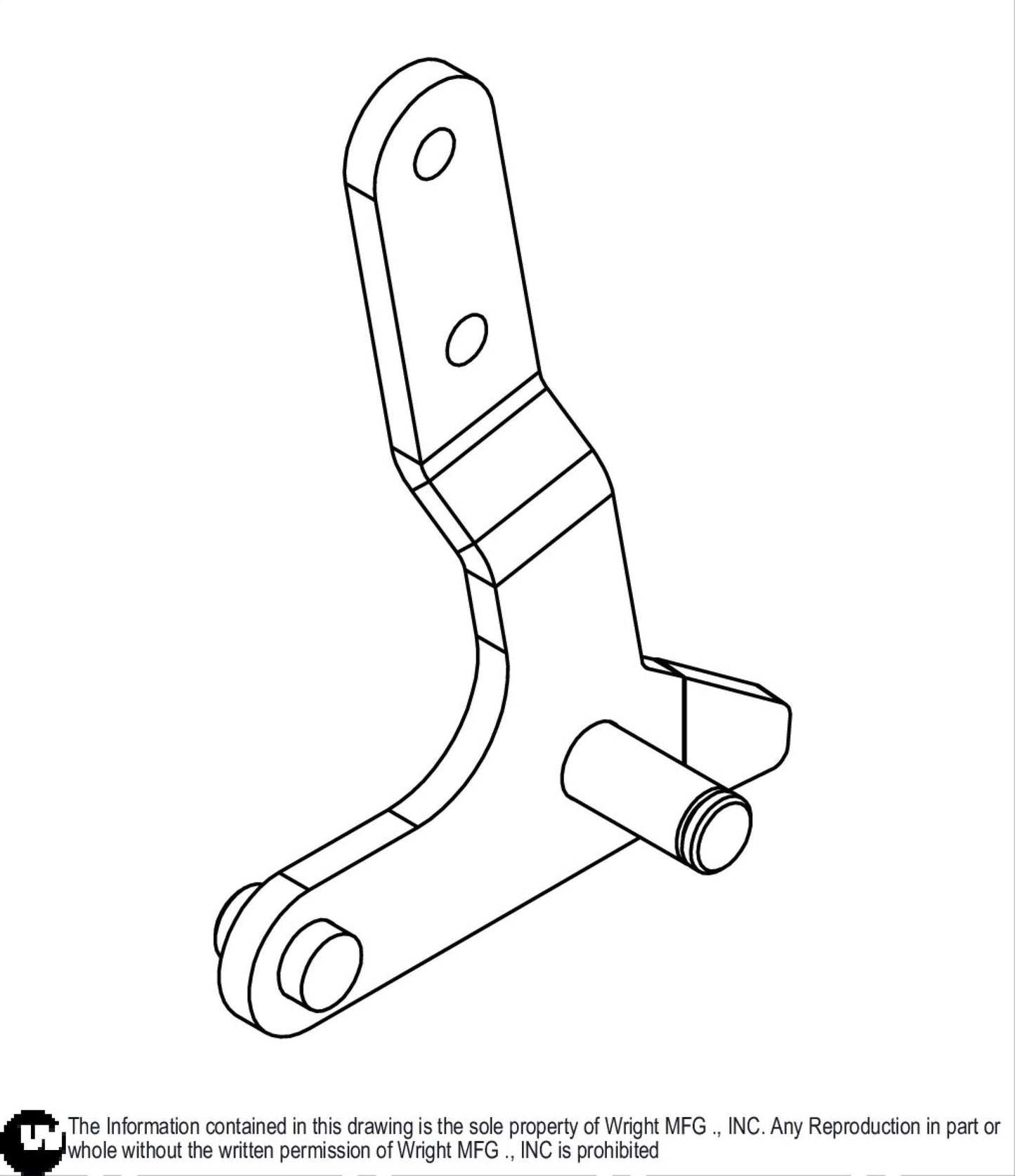 Sentar Brake Lever Assembly 93420015.