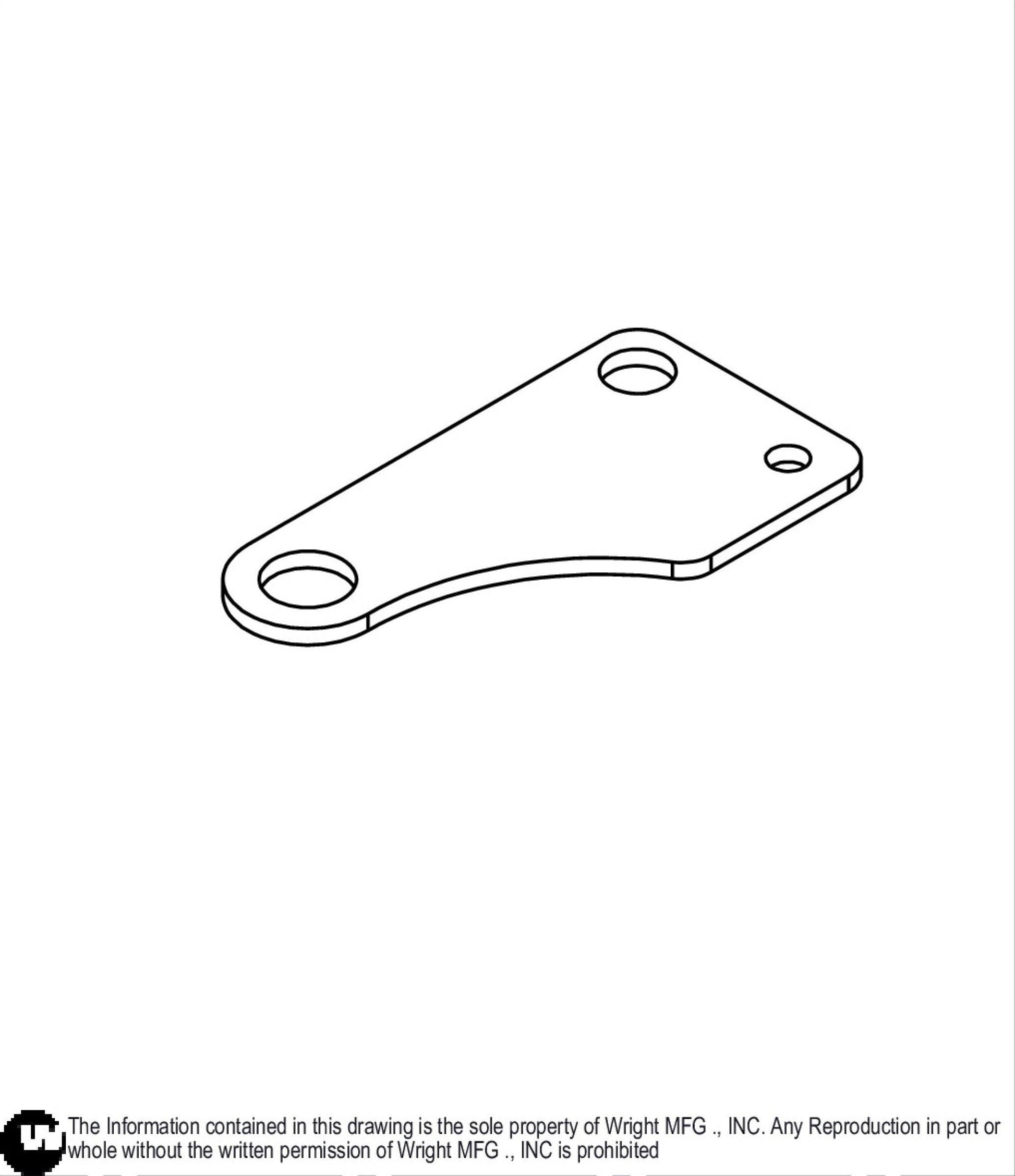 Fuel Valve Bracket 93420016.