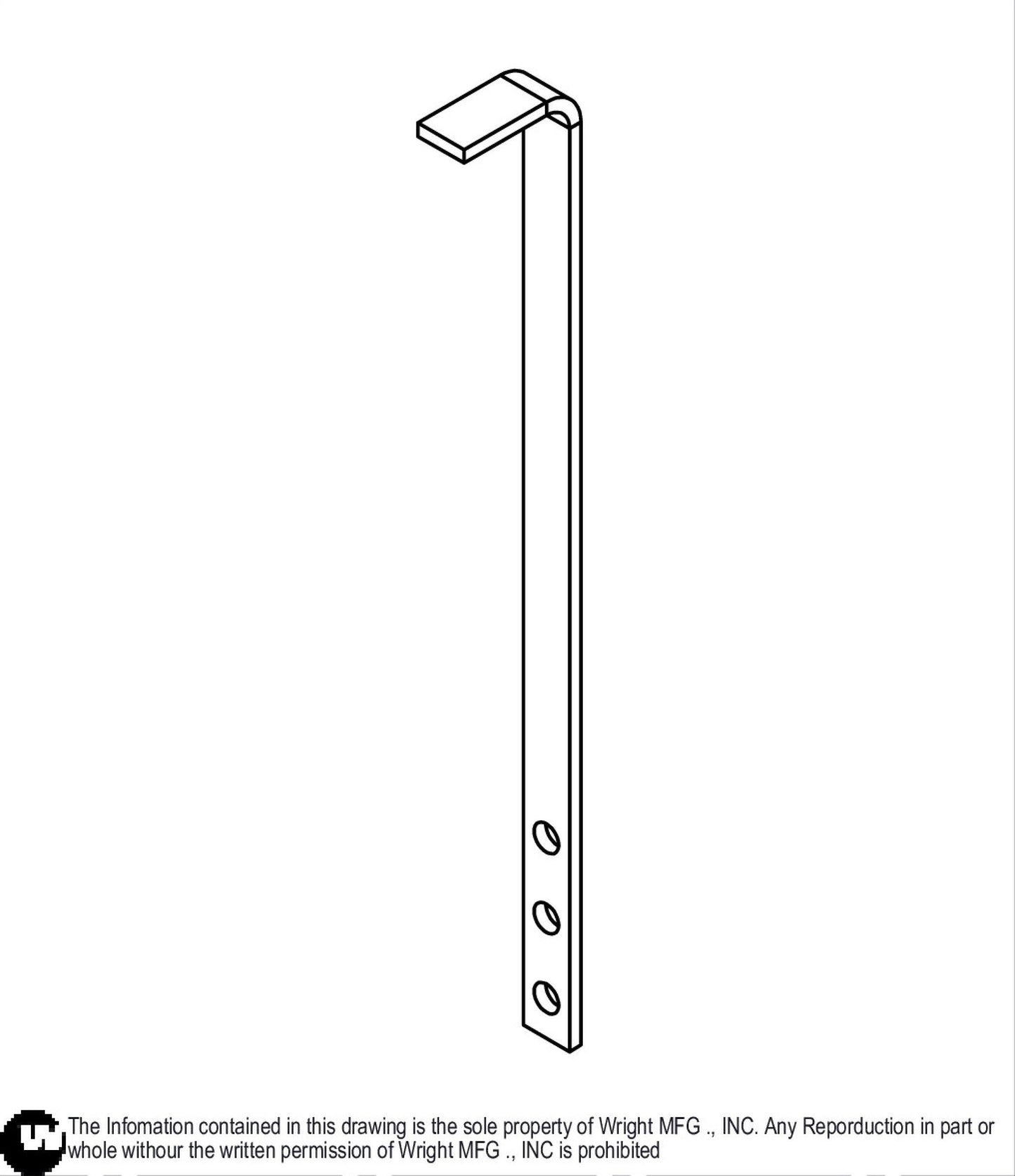 WVK Sulky Latch Lever 93420033.