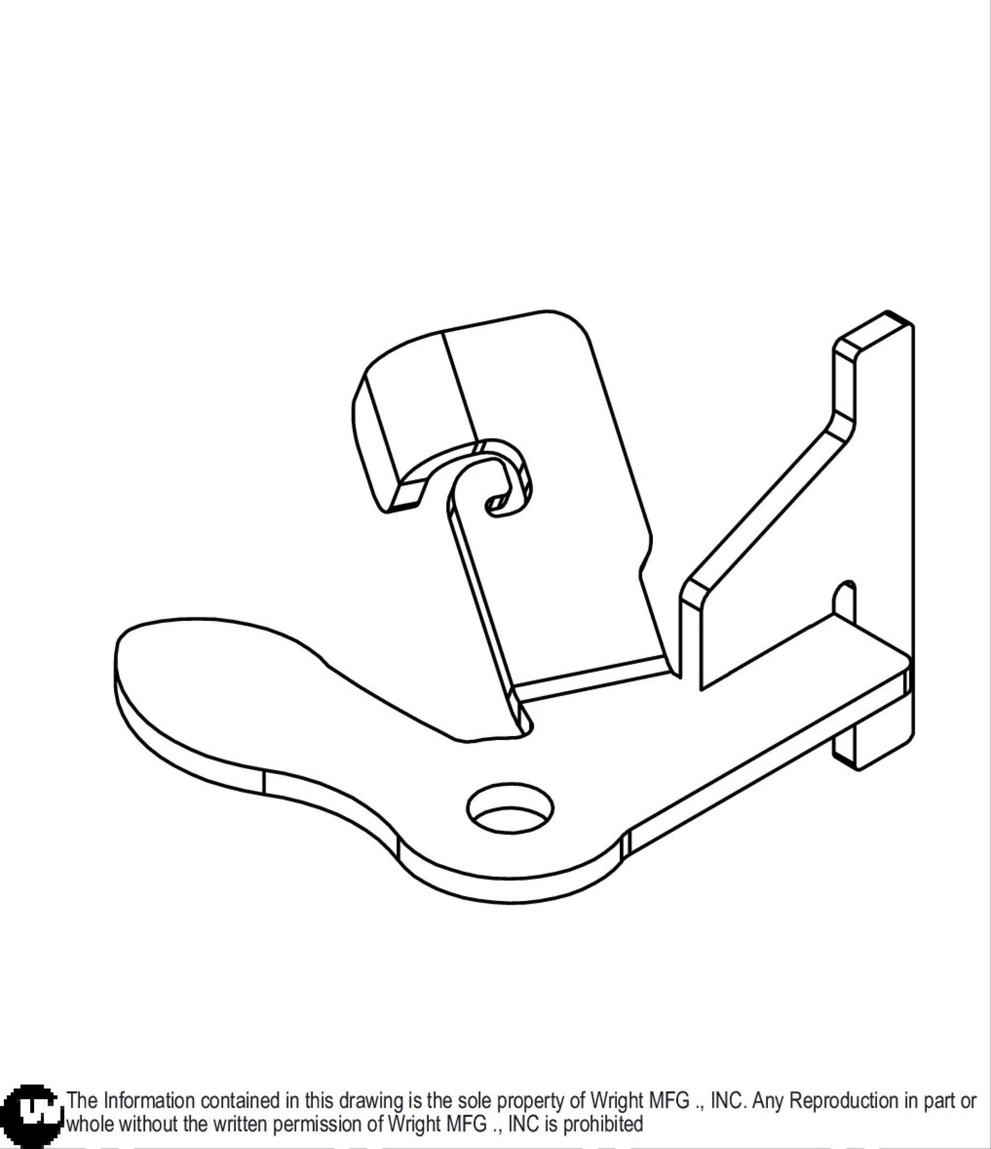 32-42" WS Pump Lock Lever 93420041.