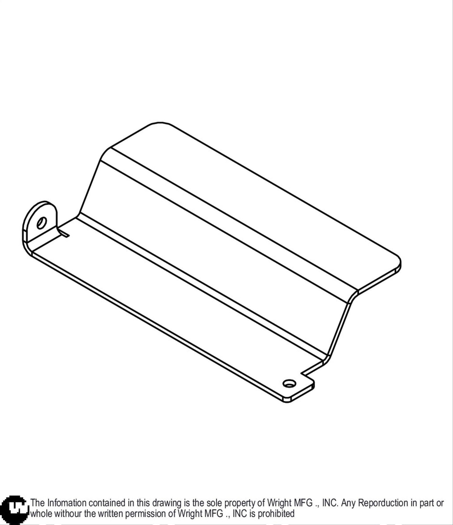 Steel Battery Box Cover 93420042.