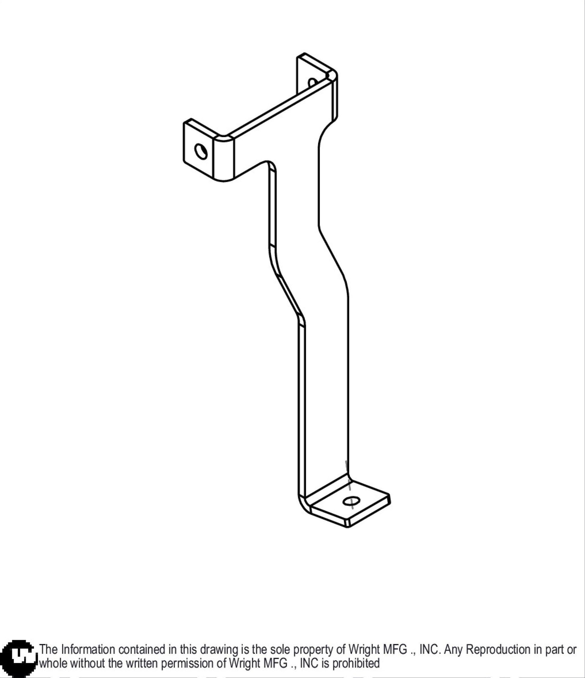 Left WSE III CS Hinge 93420048.