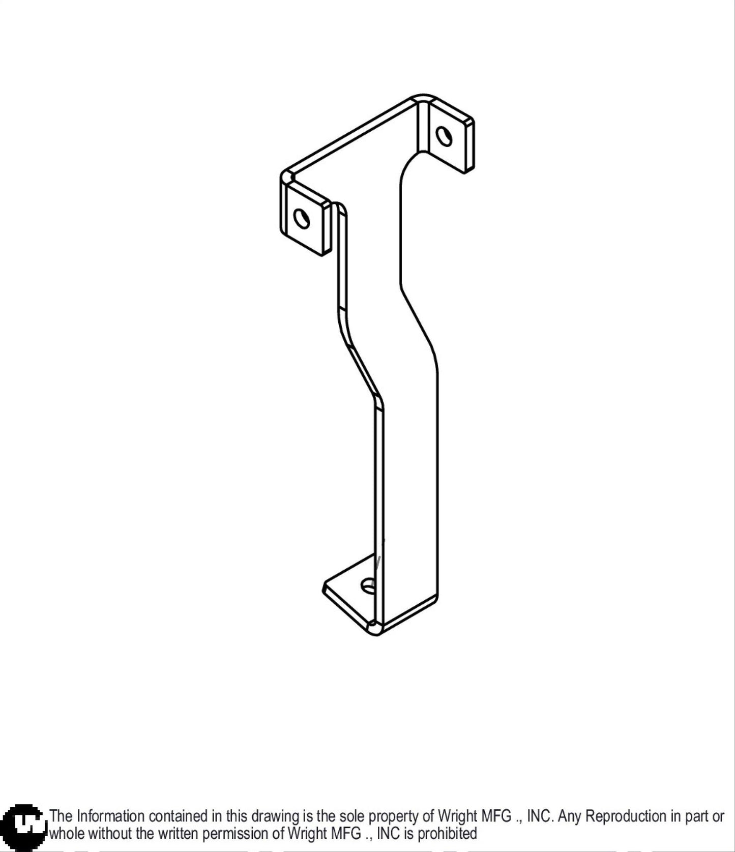 Right WSE III CS Hinge 93420049.