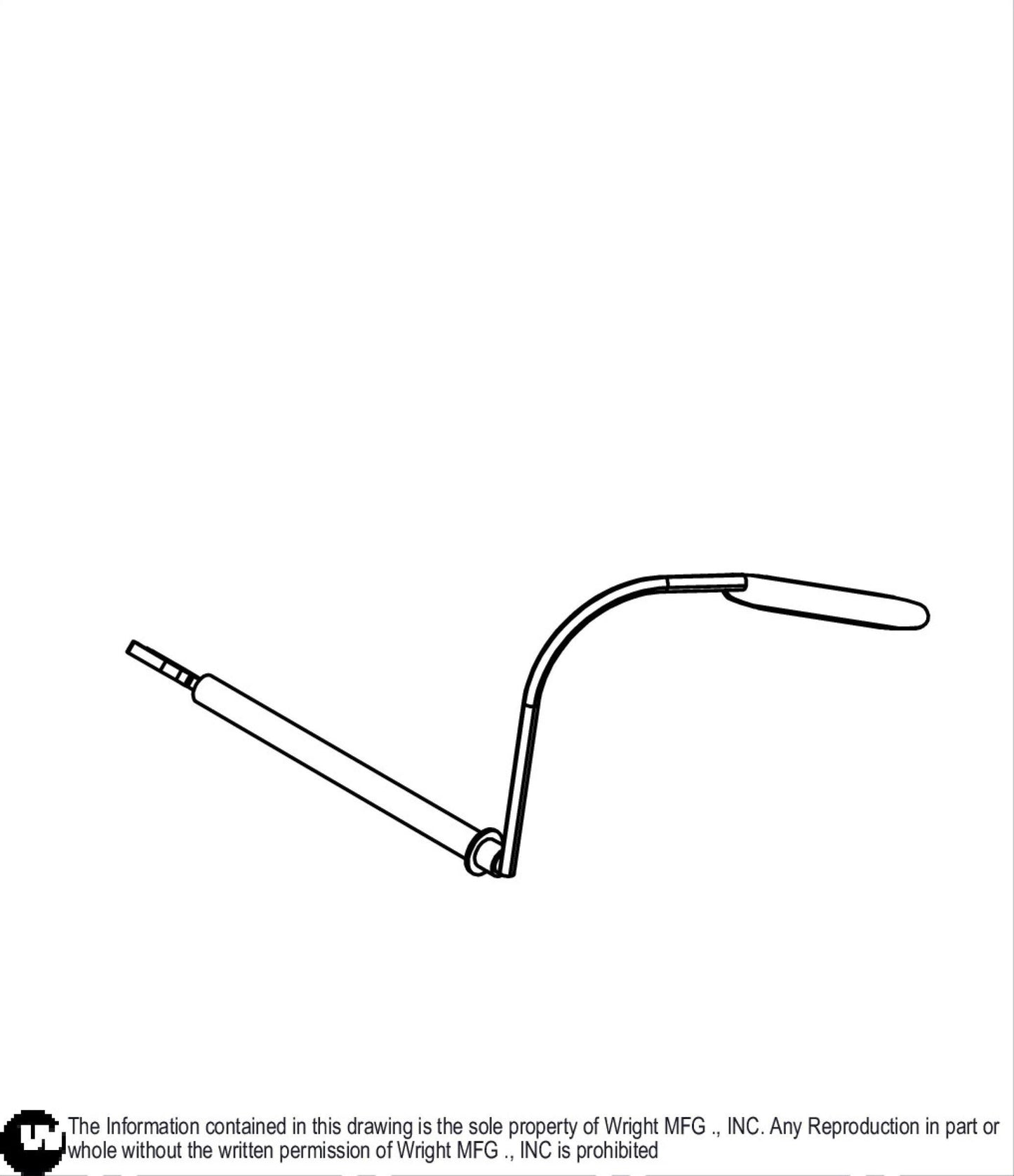 Left WVPG OPC Paddle Weldment 93420055.