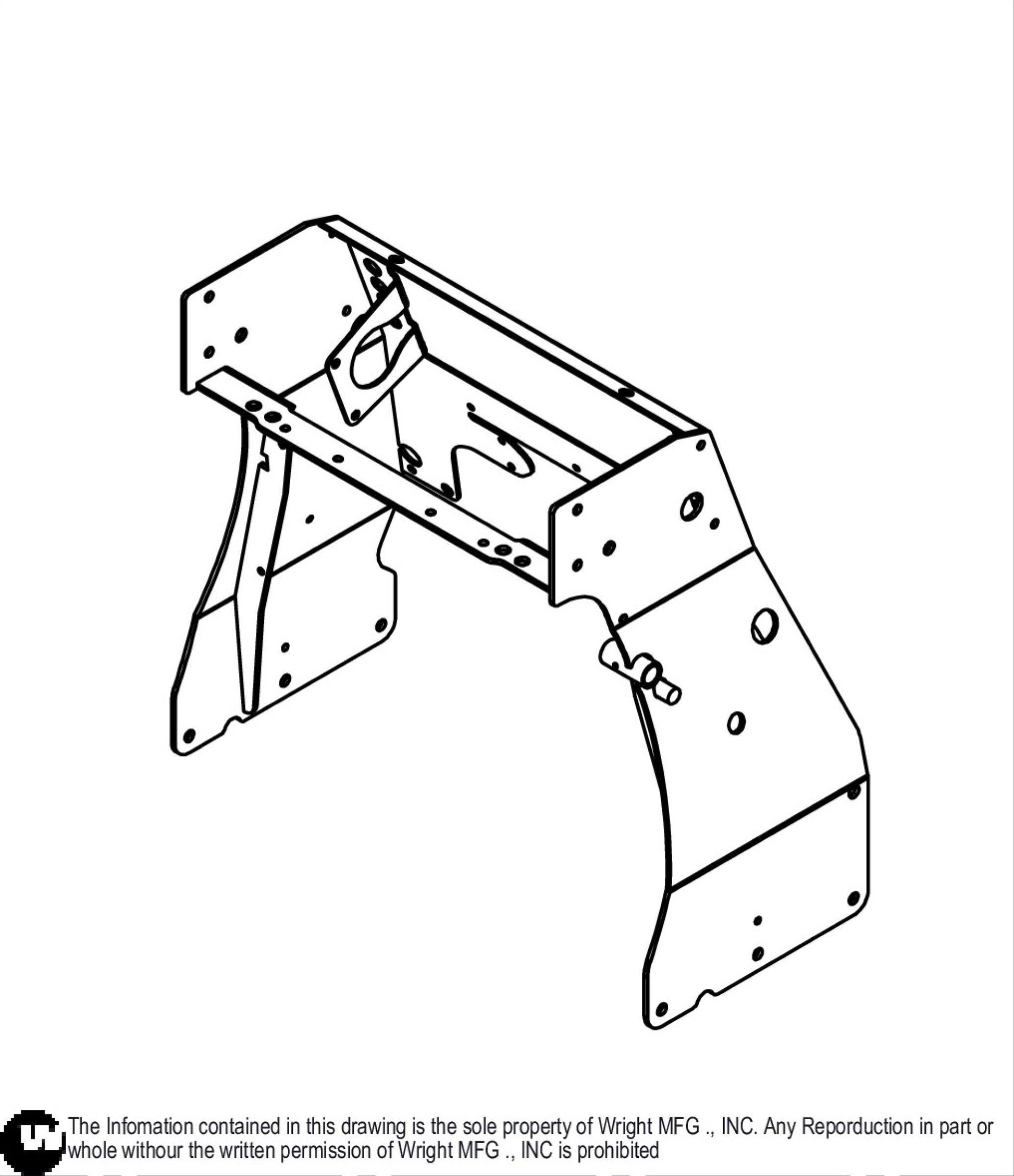 WZK Upright Weldment 93420082.