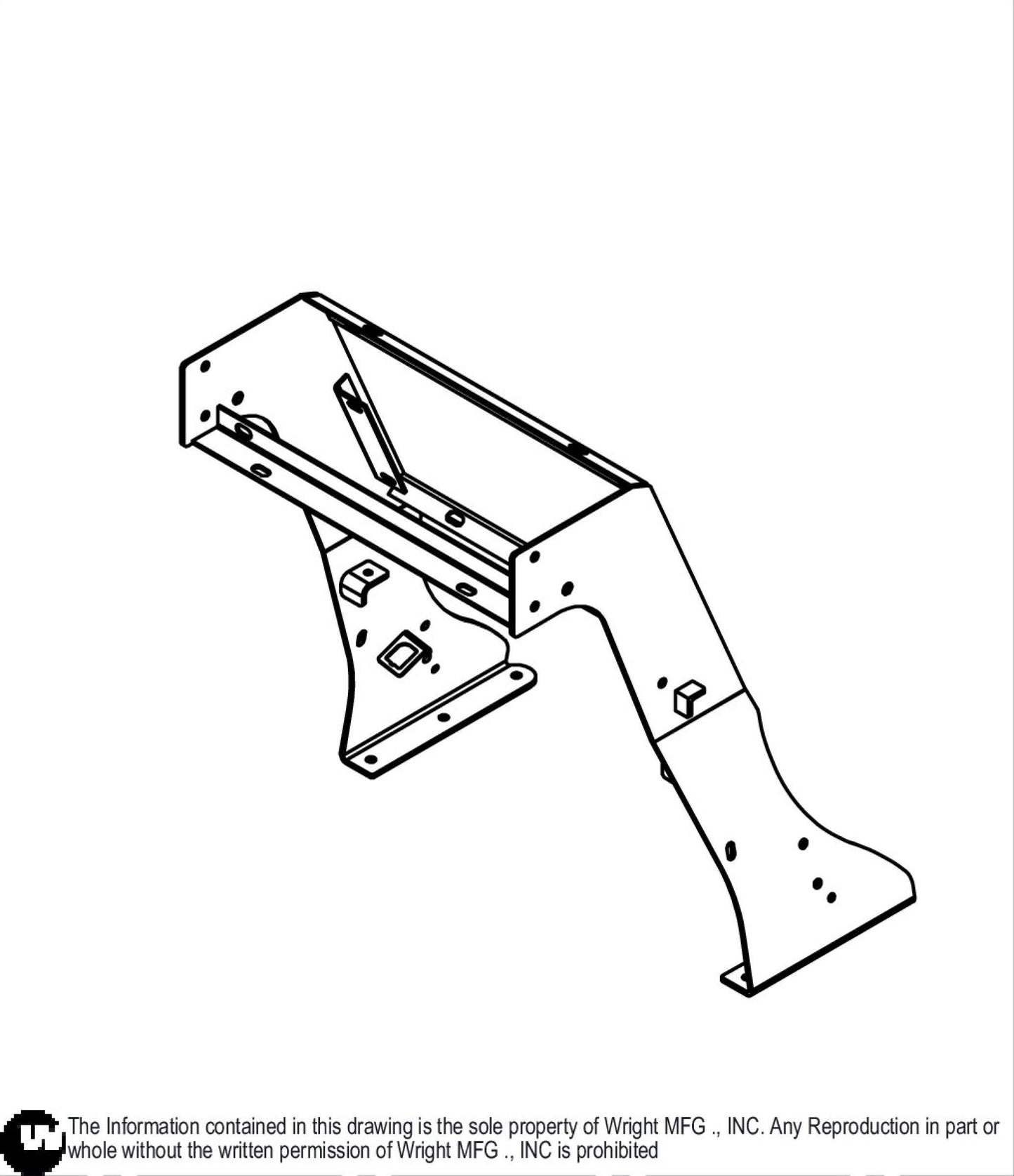 WST Unit Upright Frame Weldment Assembly 93420085.