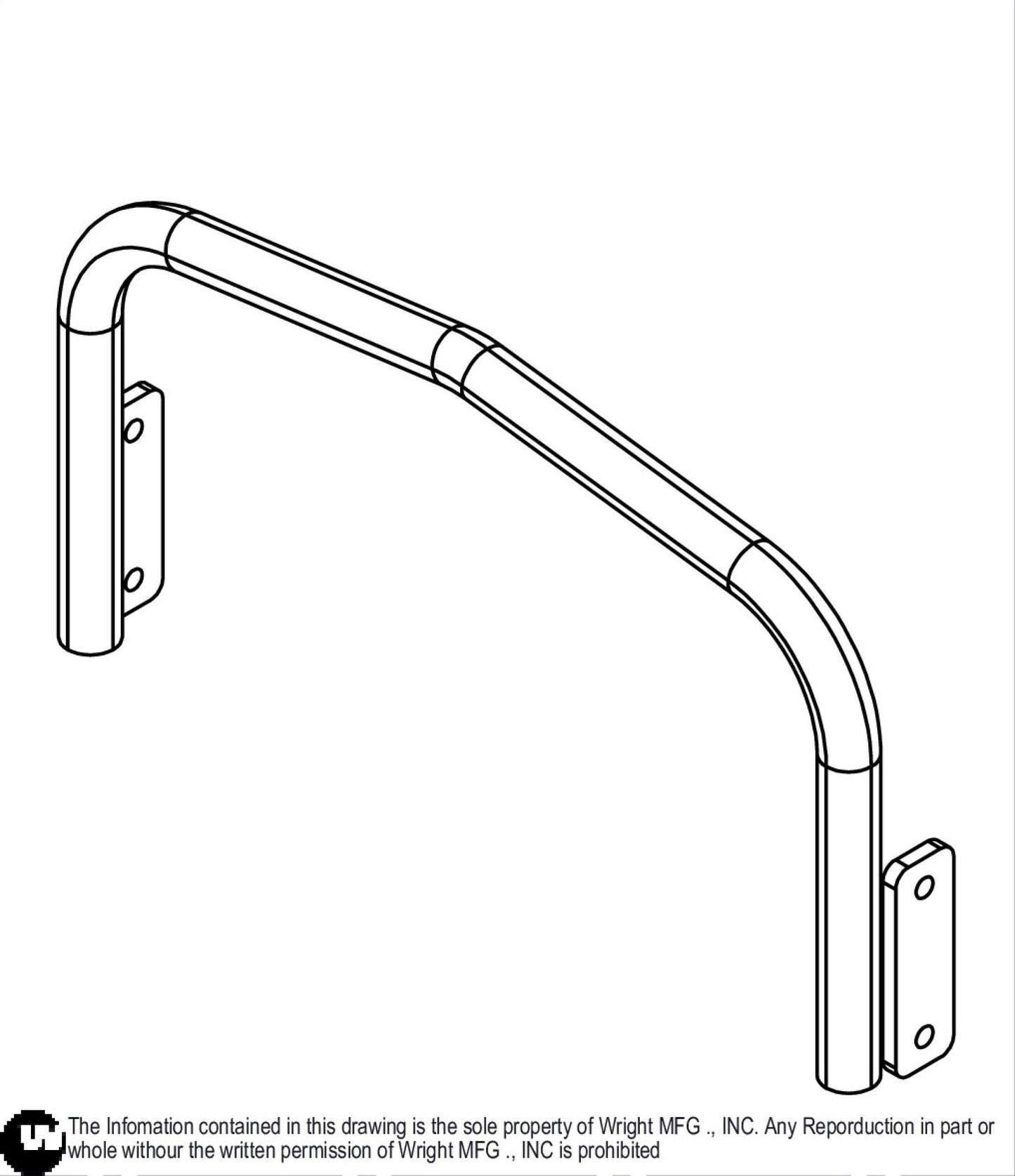 WSTRH Handlebar Weldment 93420100.