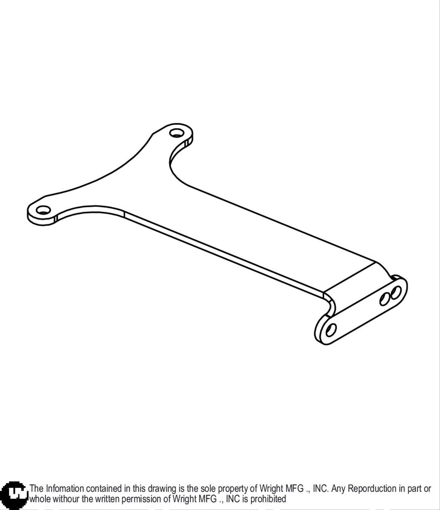 Left WSTX Control System Torsion Bar 93420110.