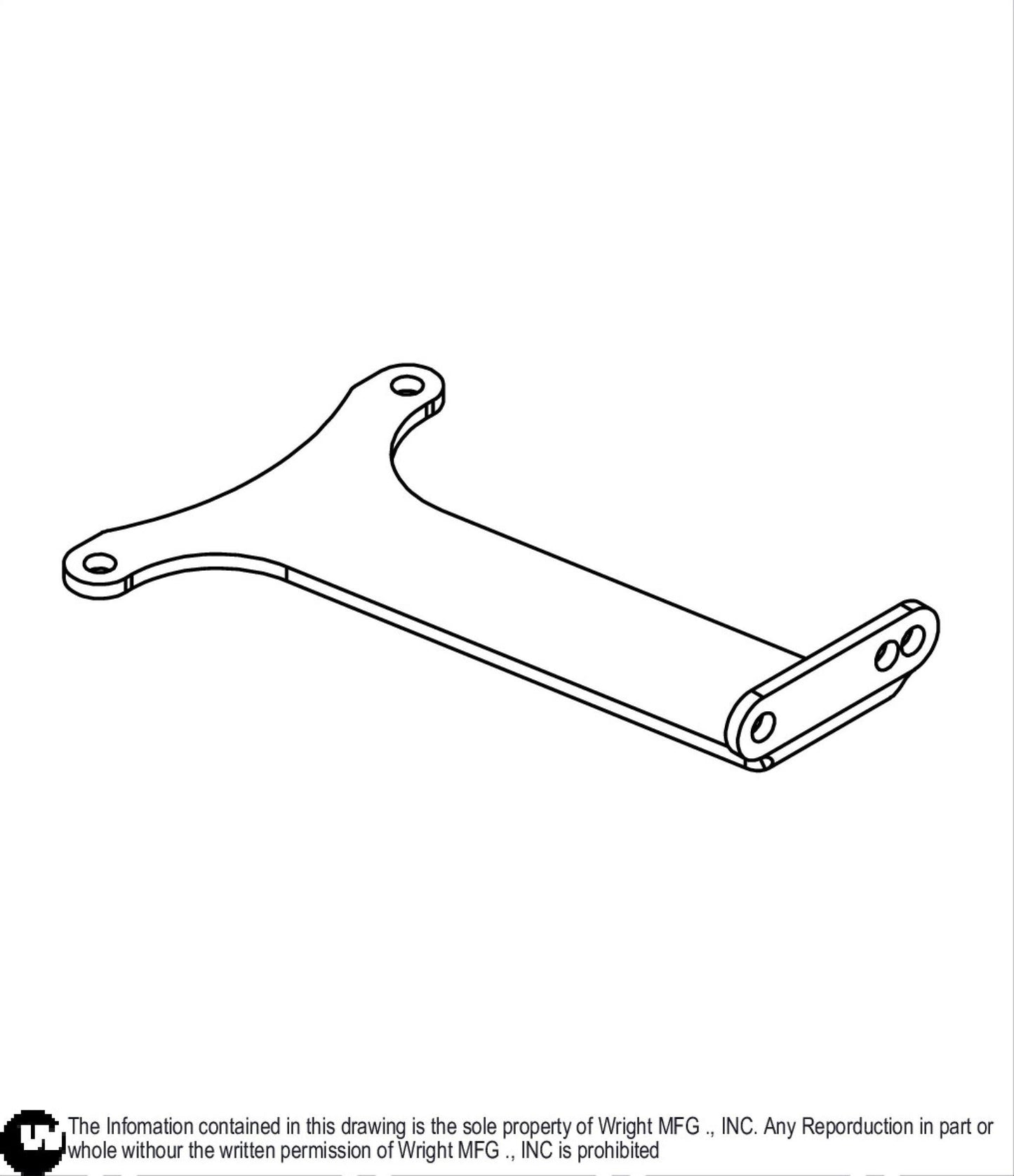 Right WSTX Control System Torsion Bar 93420111.
