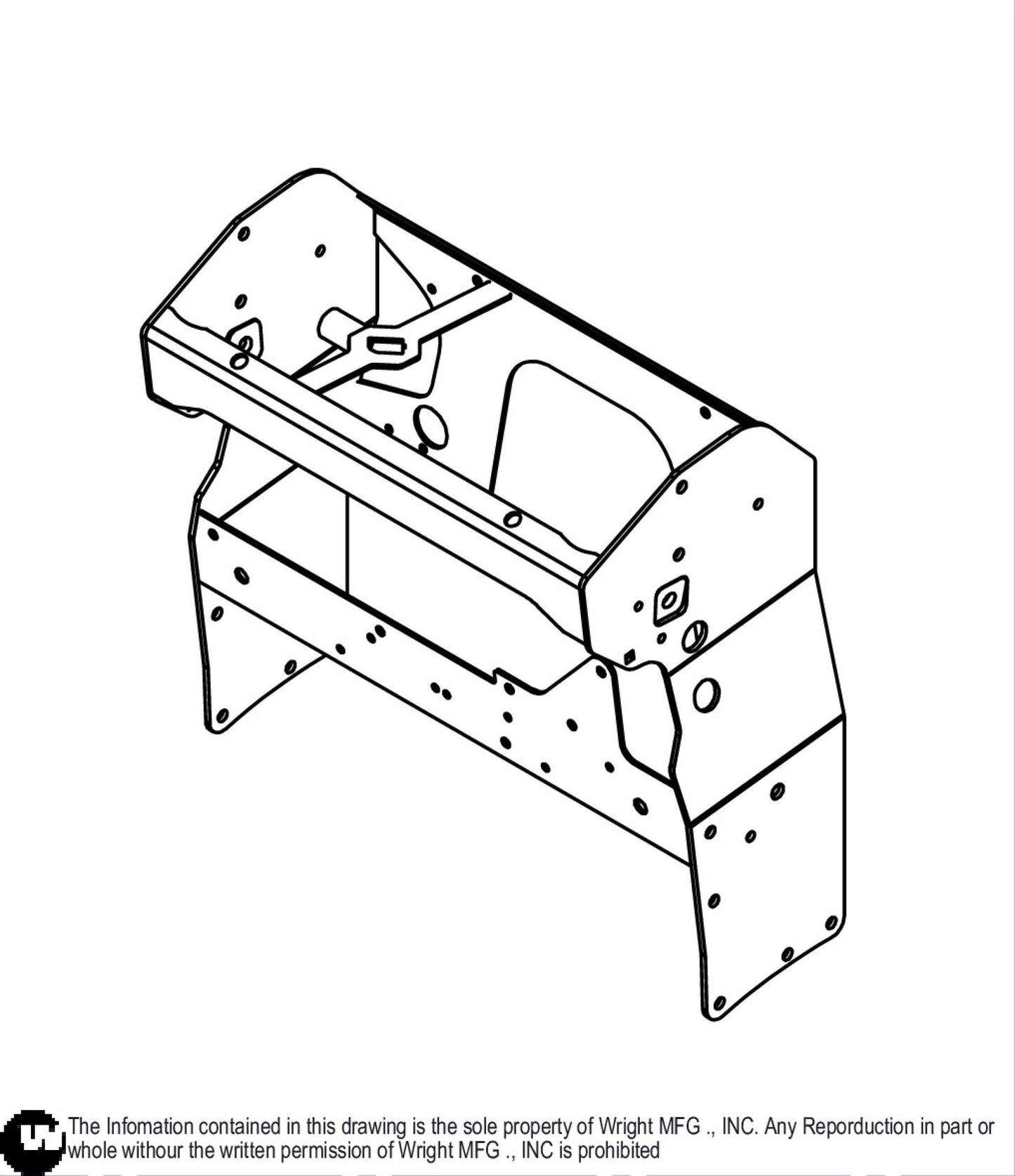 WSPX Upright Weldment 93420113.