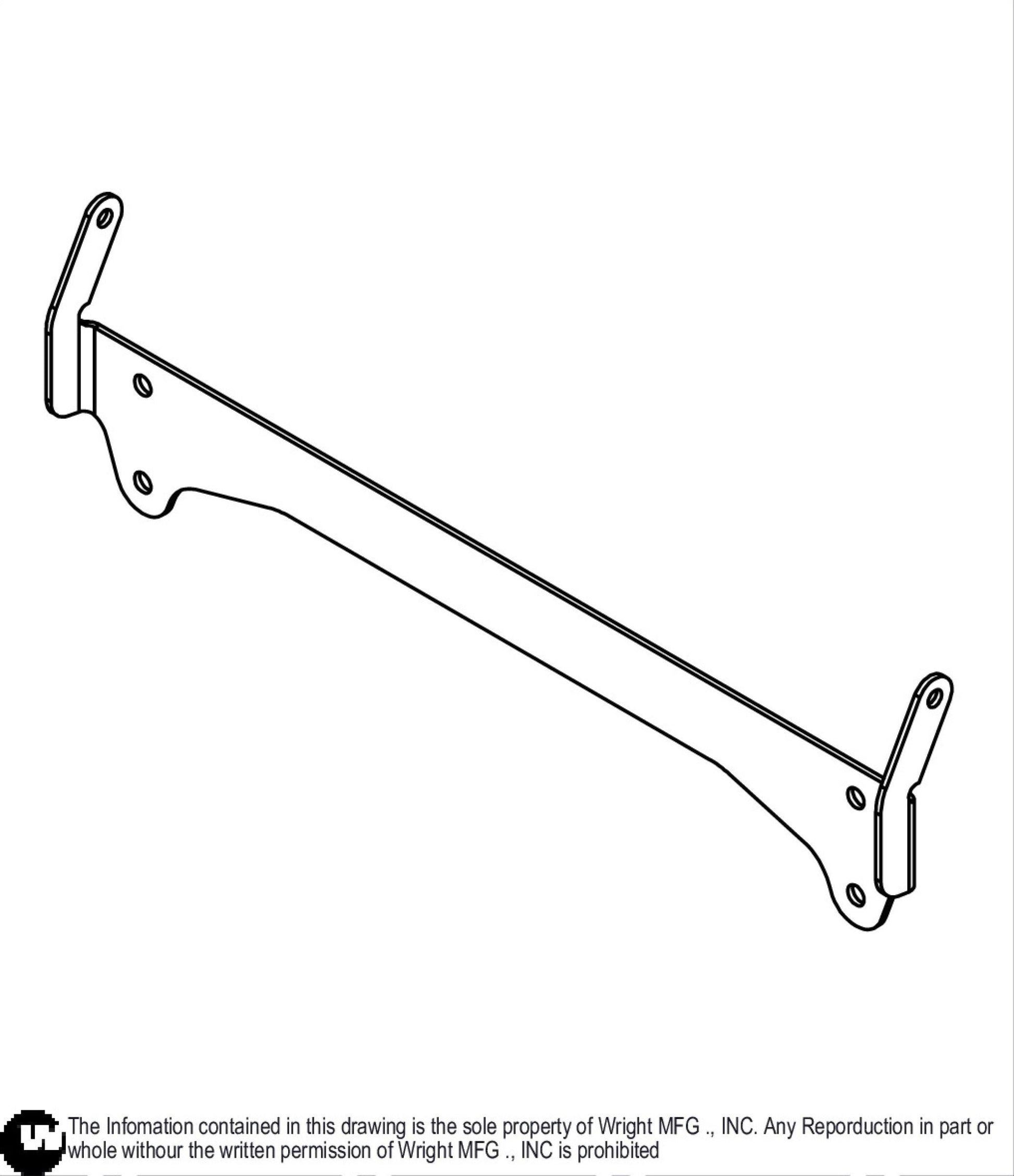 WSPX Upright Pad Hinge 93420116.
