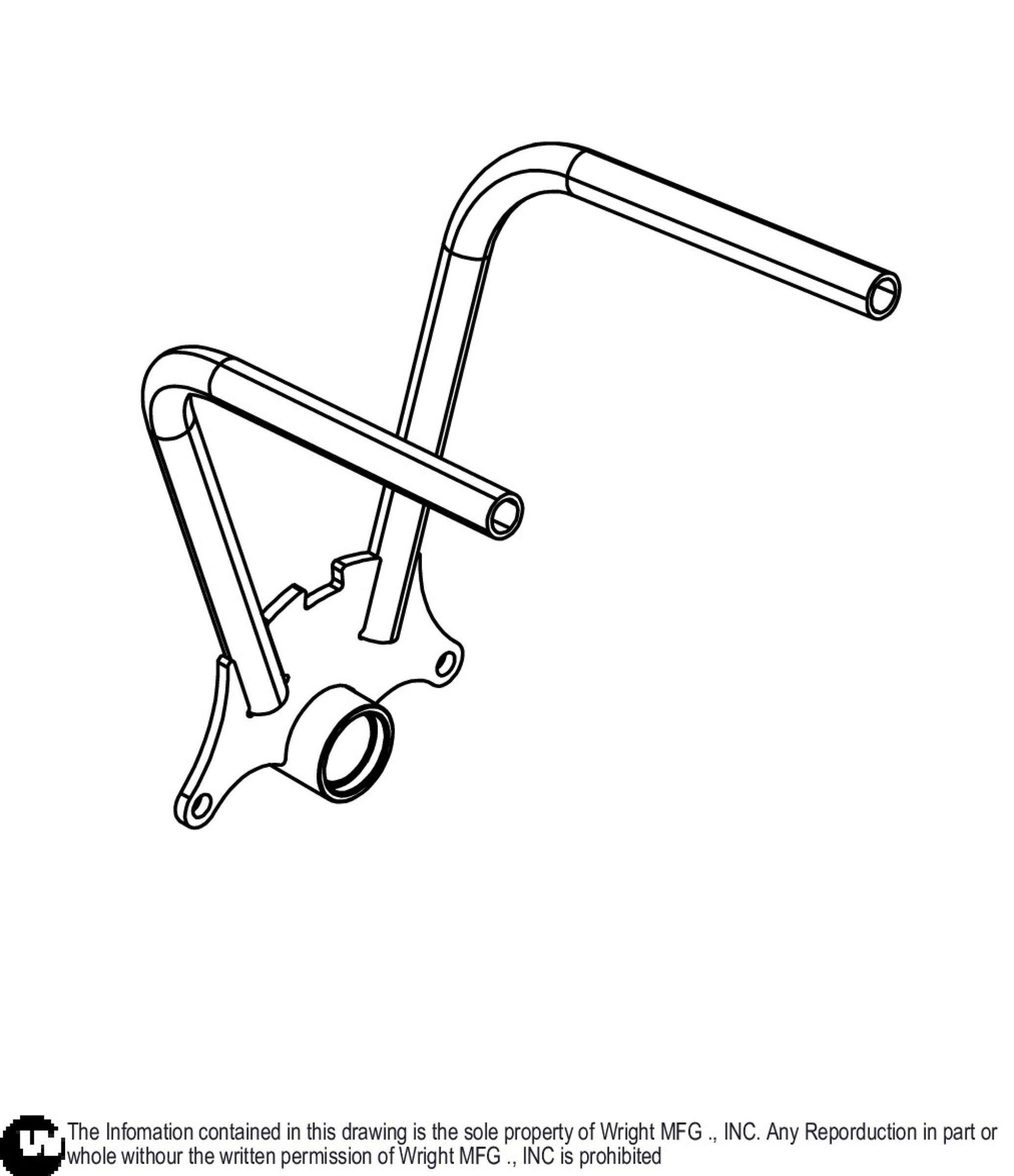 WSTN Control Lever Weldment 93420119.