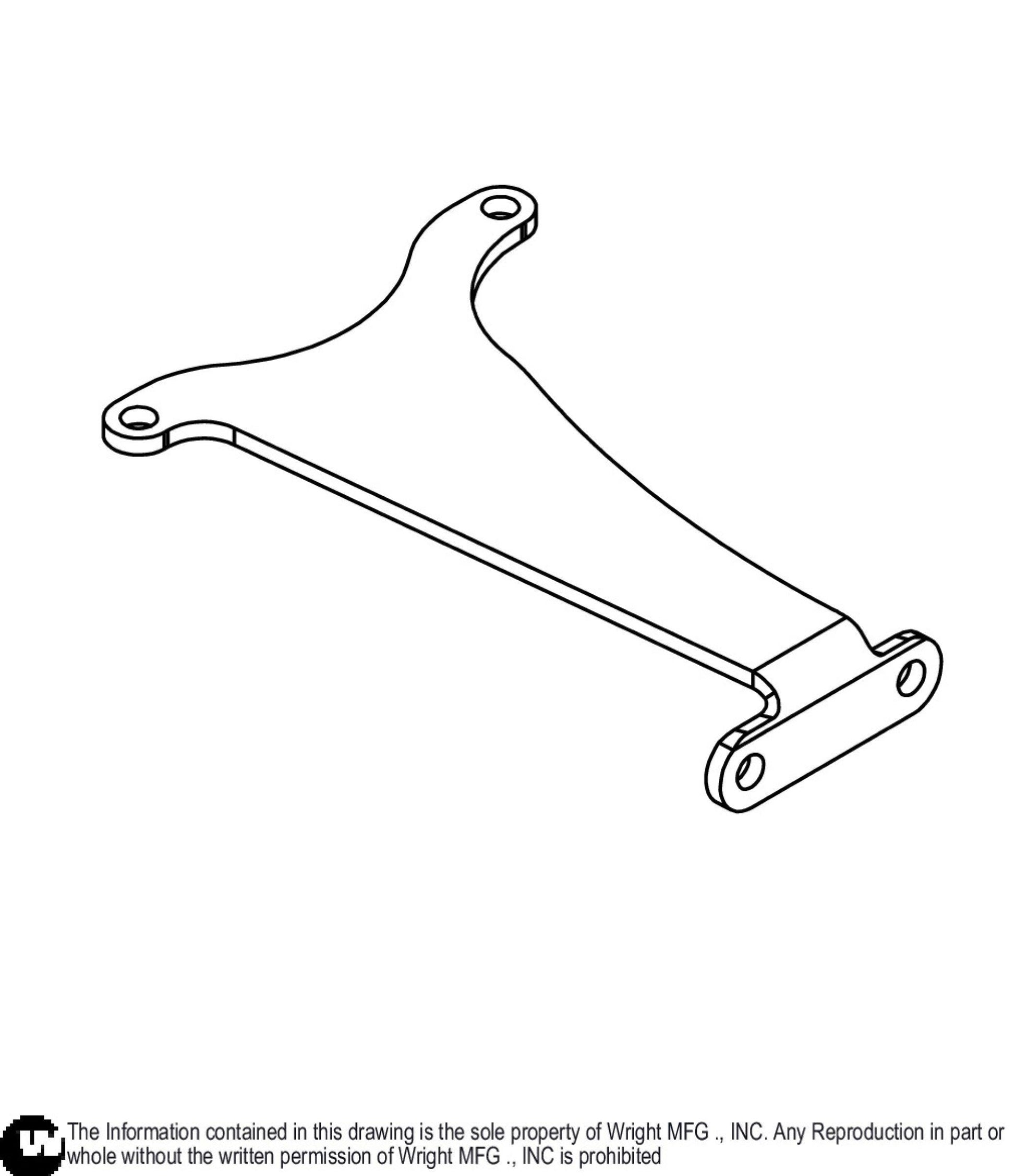 Right WSTN Control Torsion Arm 93420120.