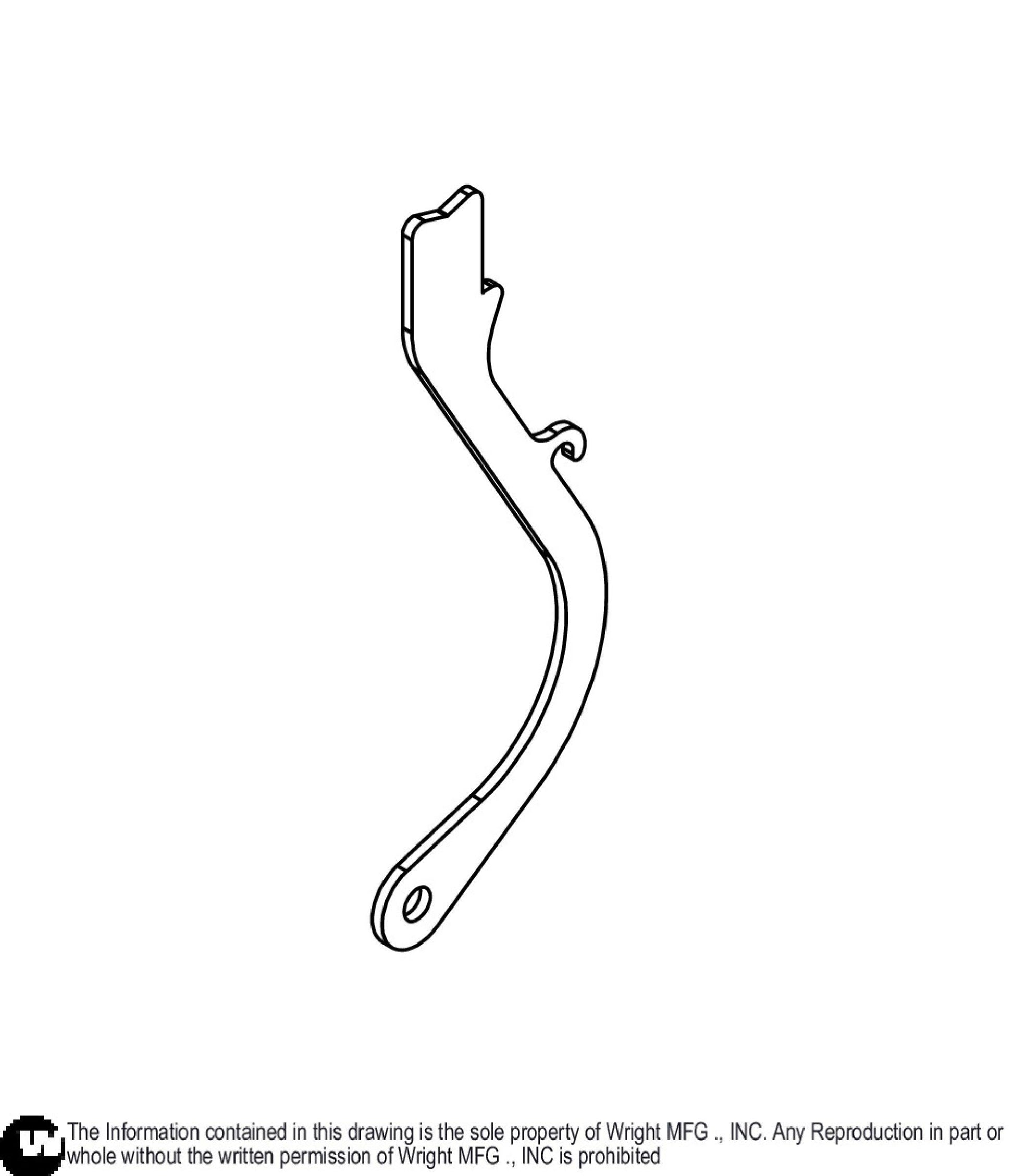 WSZK Control Lock Release Bar 93420133.
