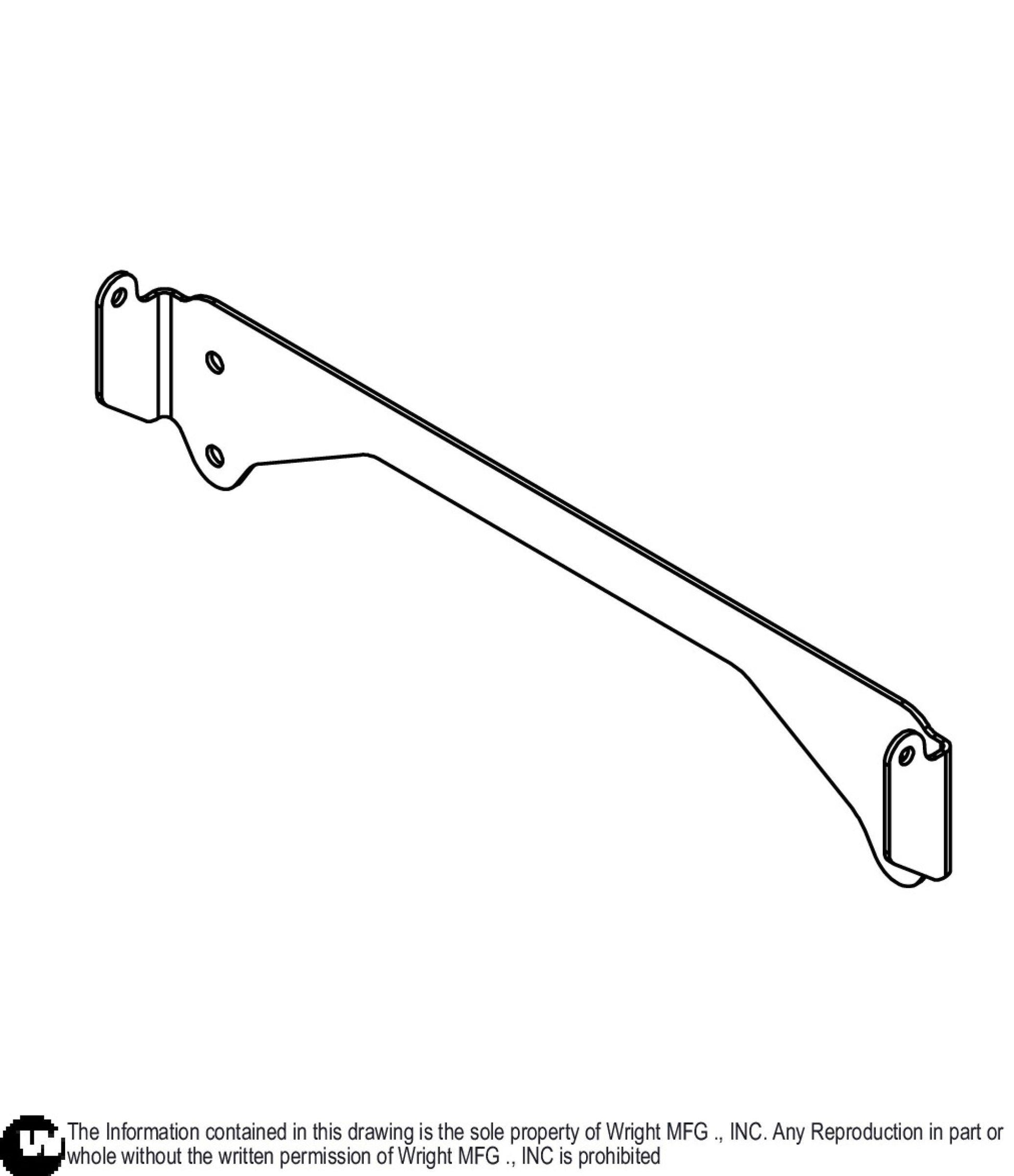 Upright Hinge Pad 93420139.