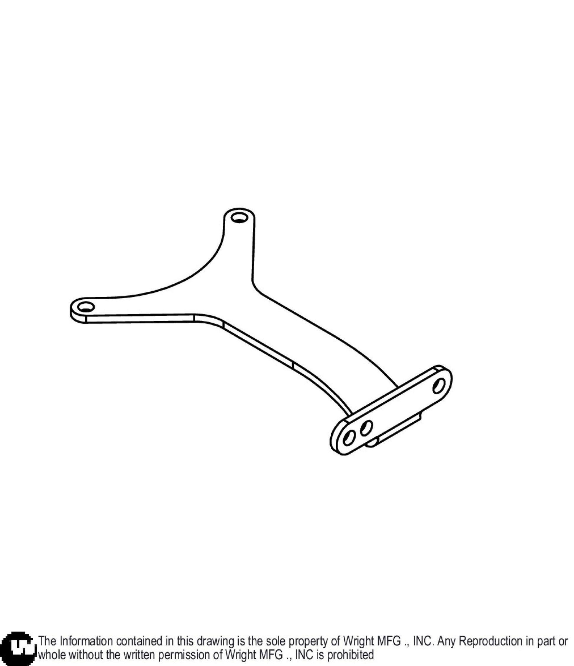 Left WSZK Control Torsion Plate 93420143.