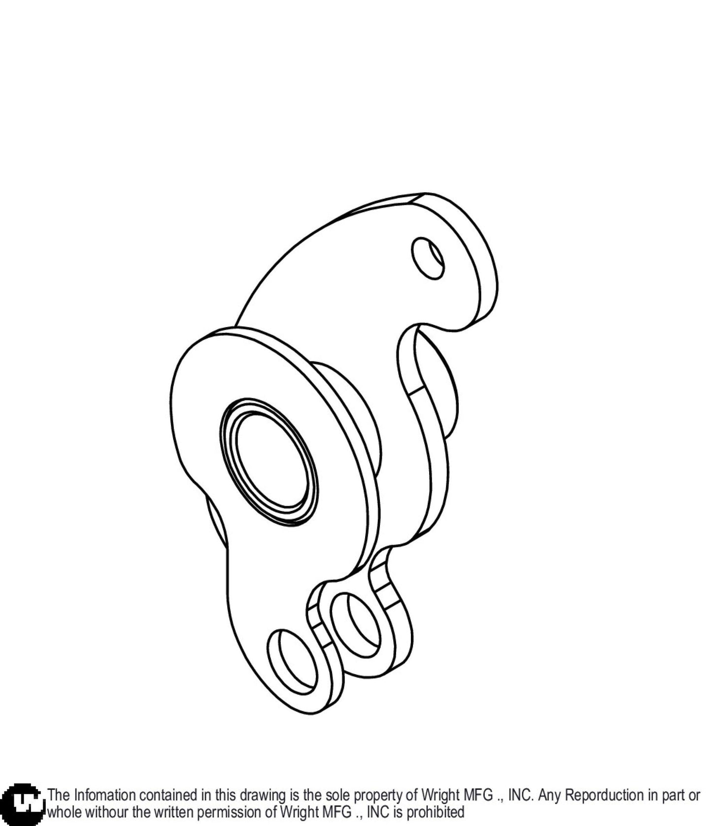 Right WSZK Brake Bracket 93420147.