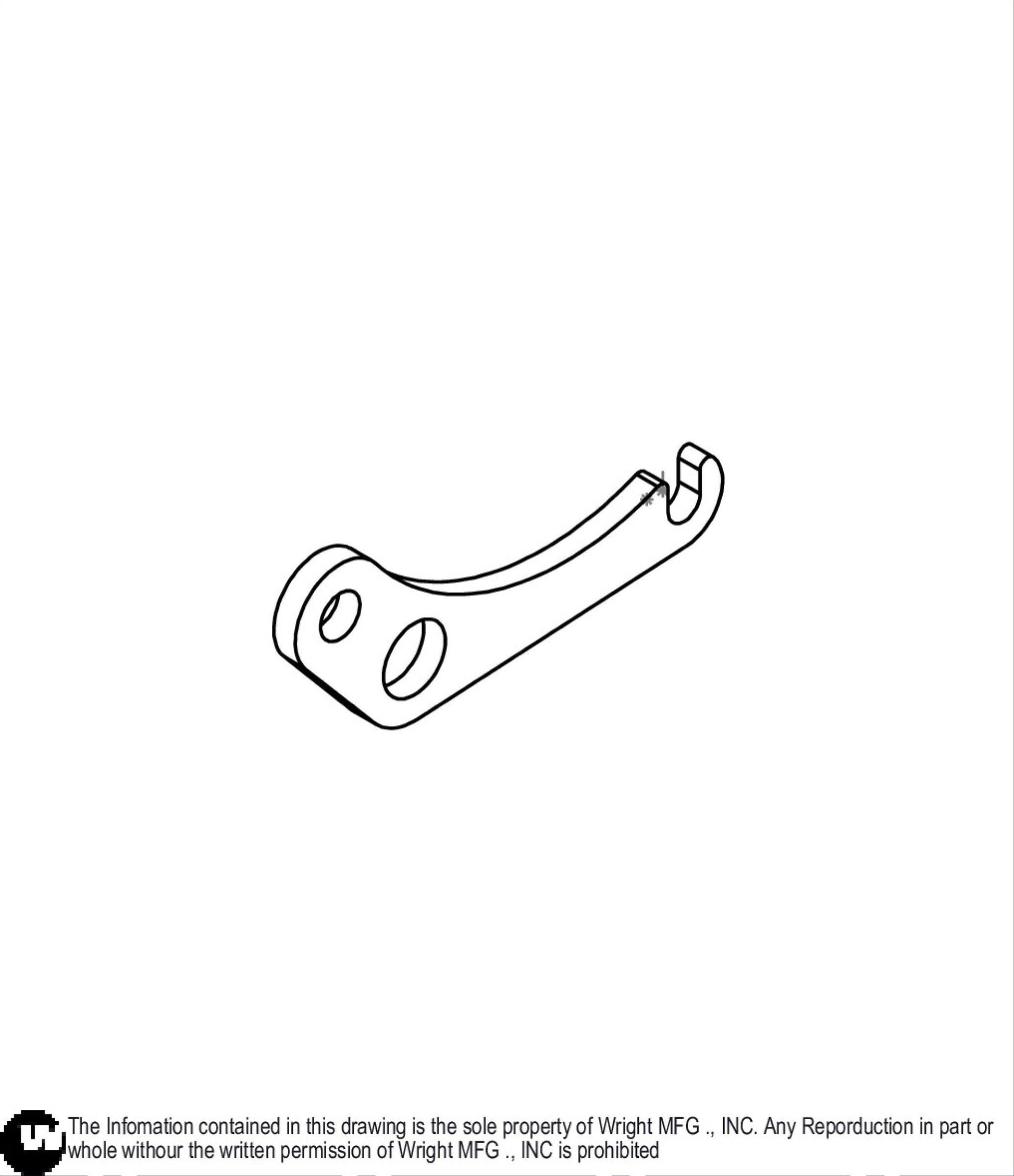 WVH2 Speed Control Detent Arm 93420155.