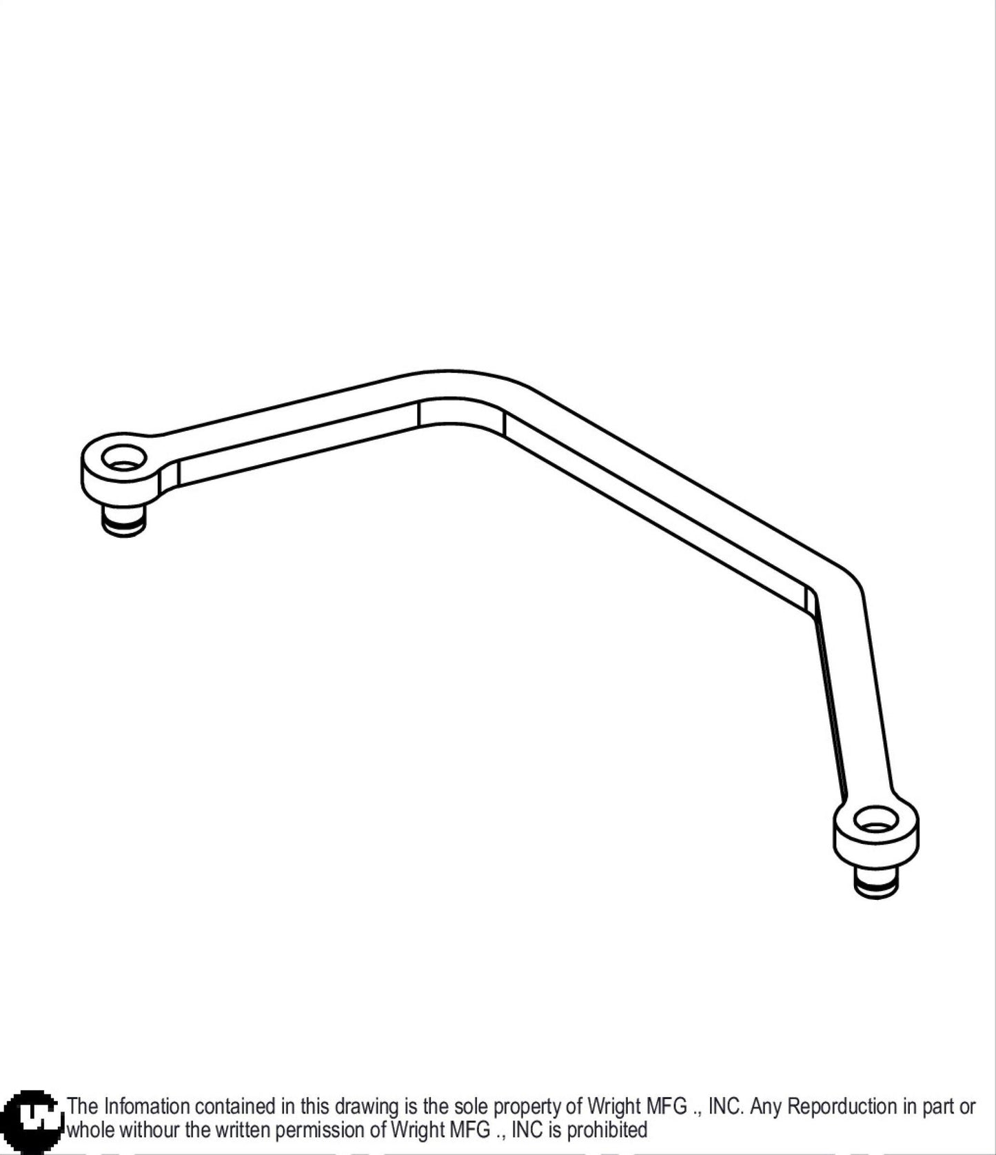 WVH2 Brake Linkage Weldment 93420164.