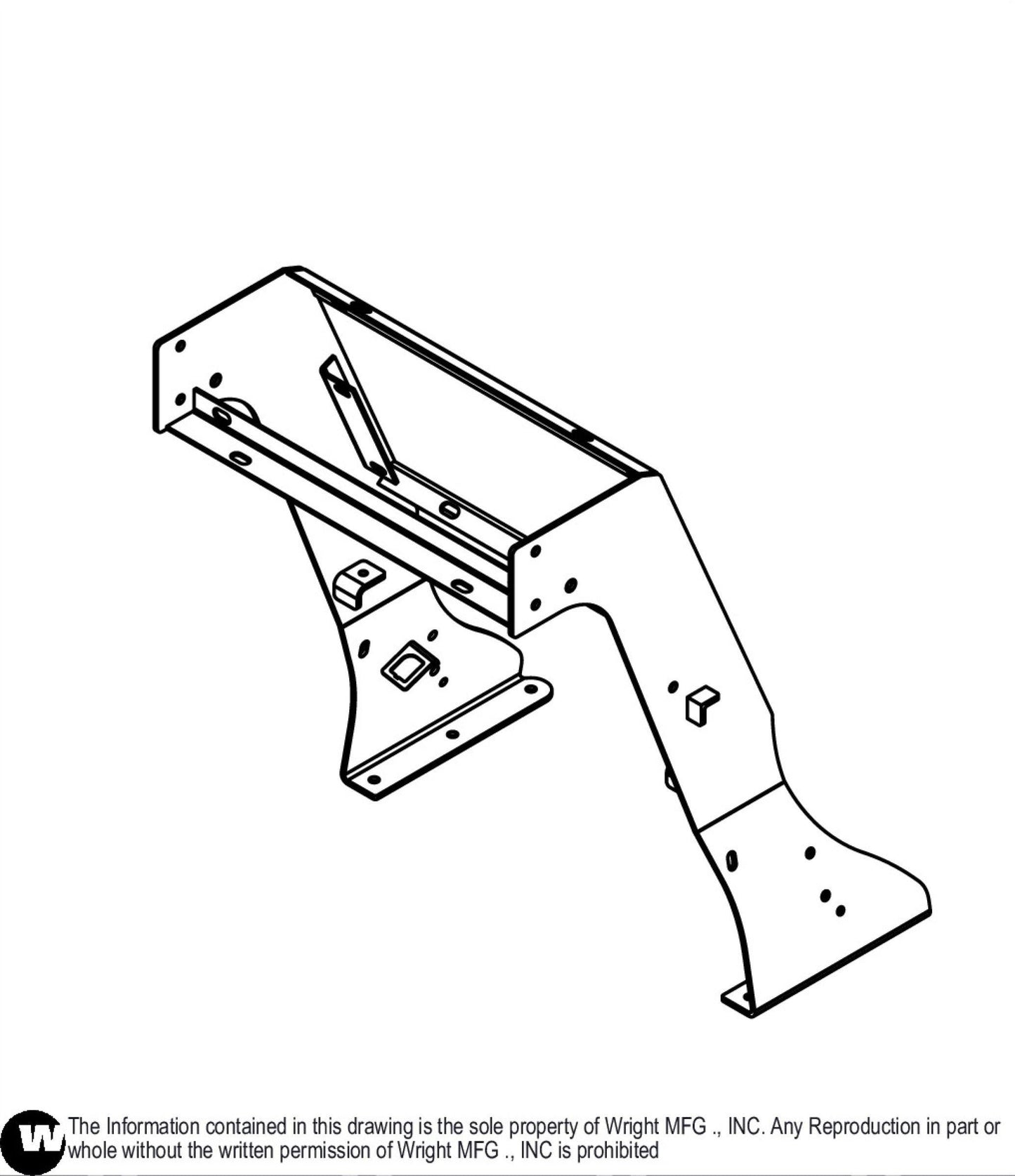 WSSM Upright Weldment 93420171.