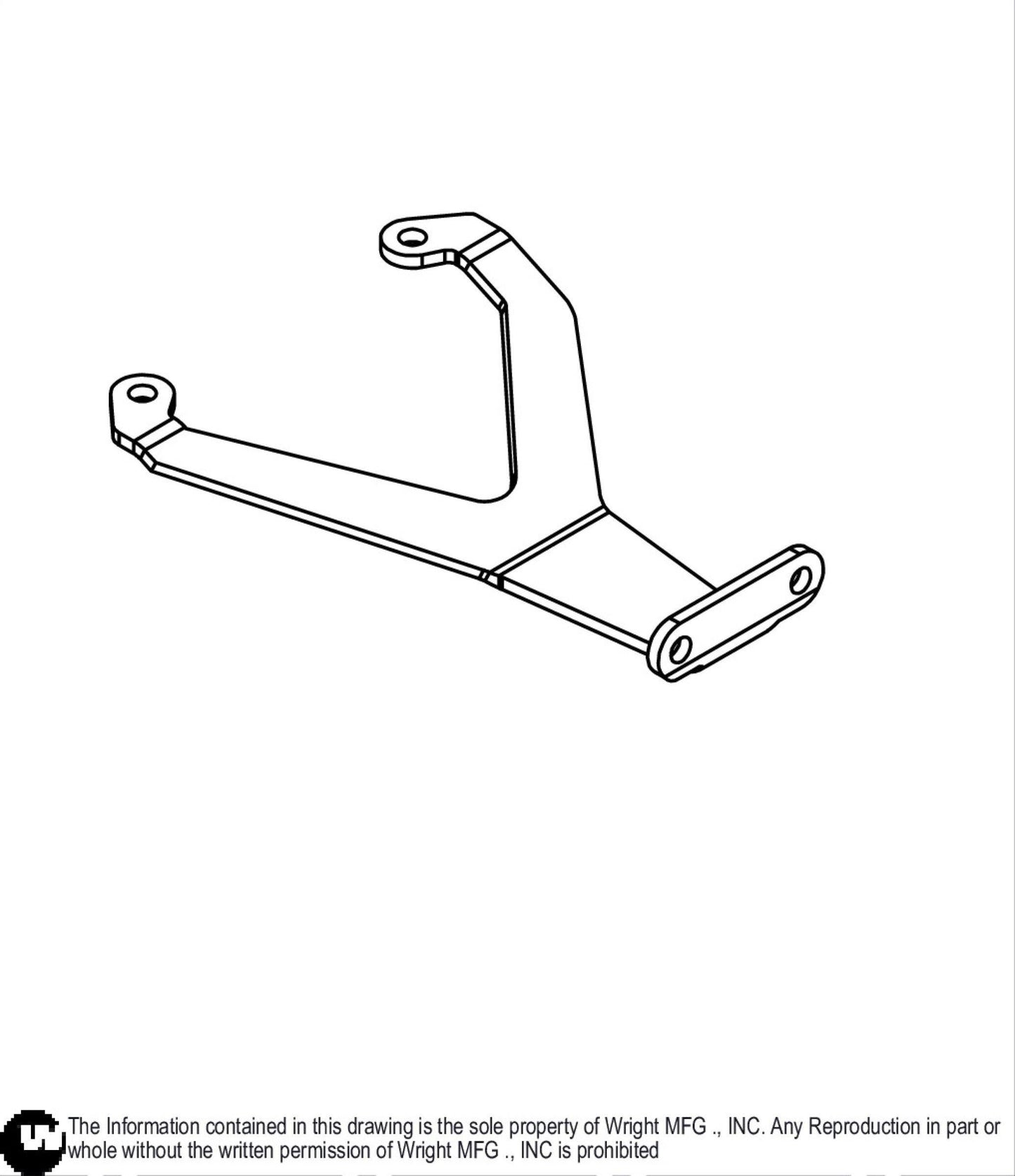 7GA Left WSPN Control Hinge Profile 93420180.
