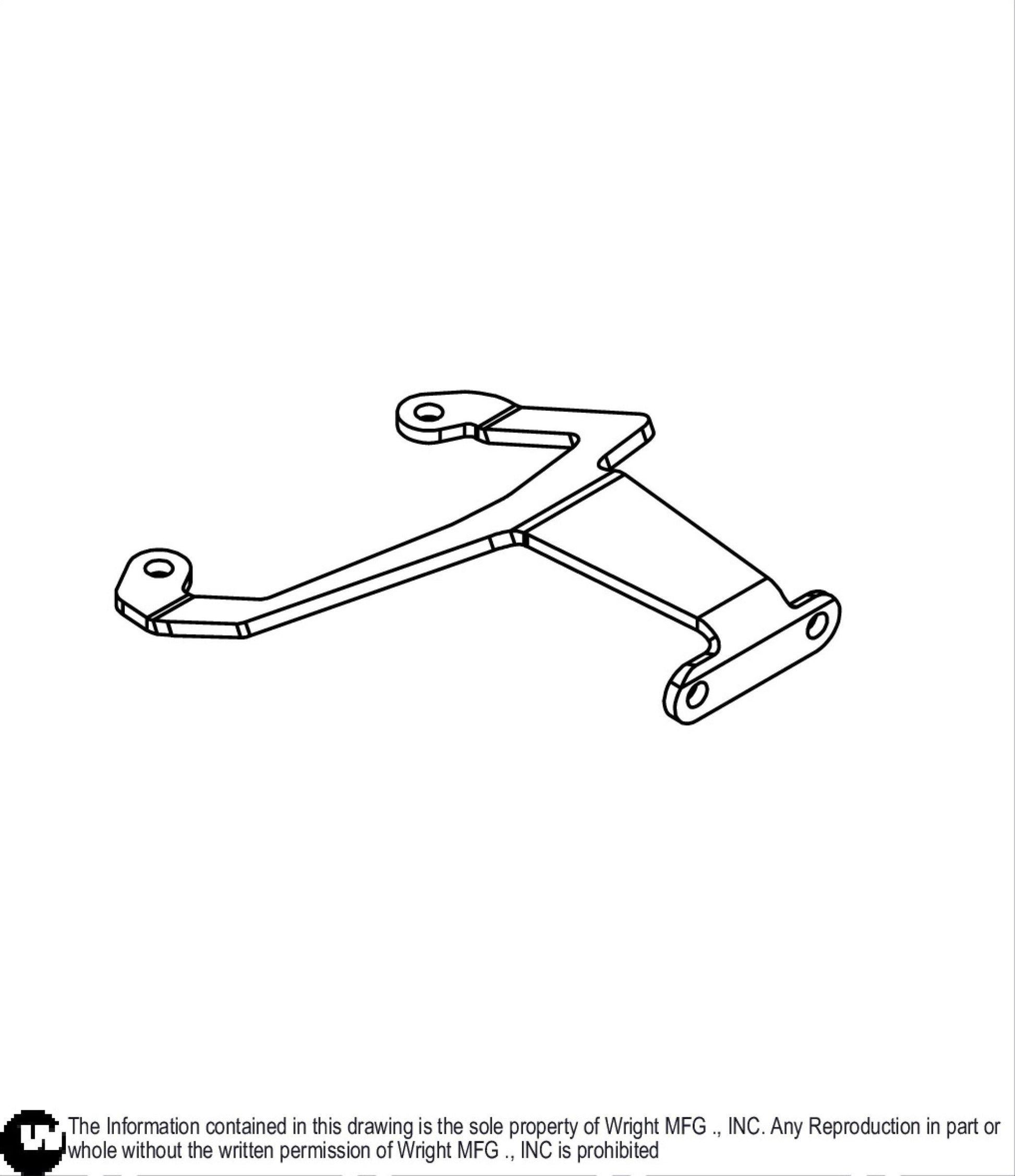 7GA Right WSPN Control Hinge Profile 93420181.