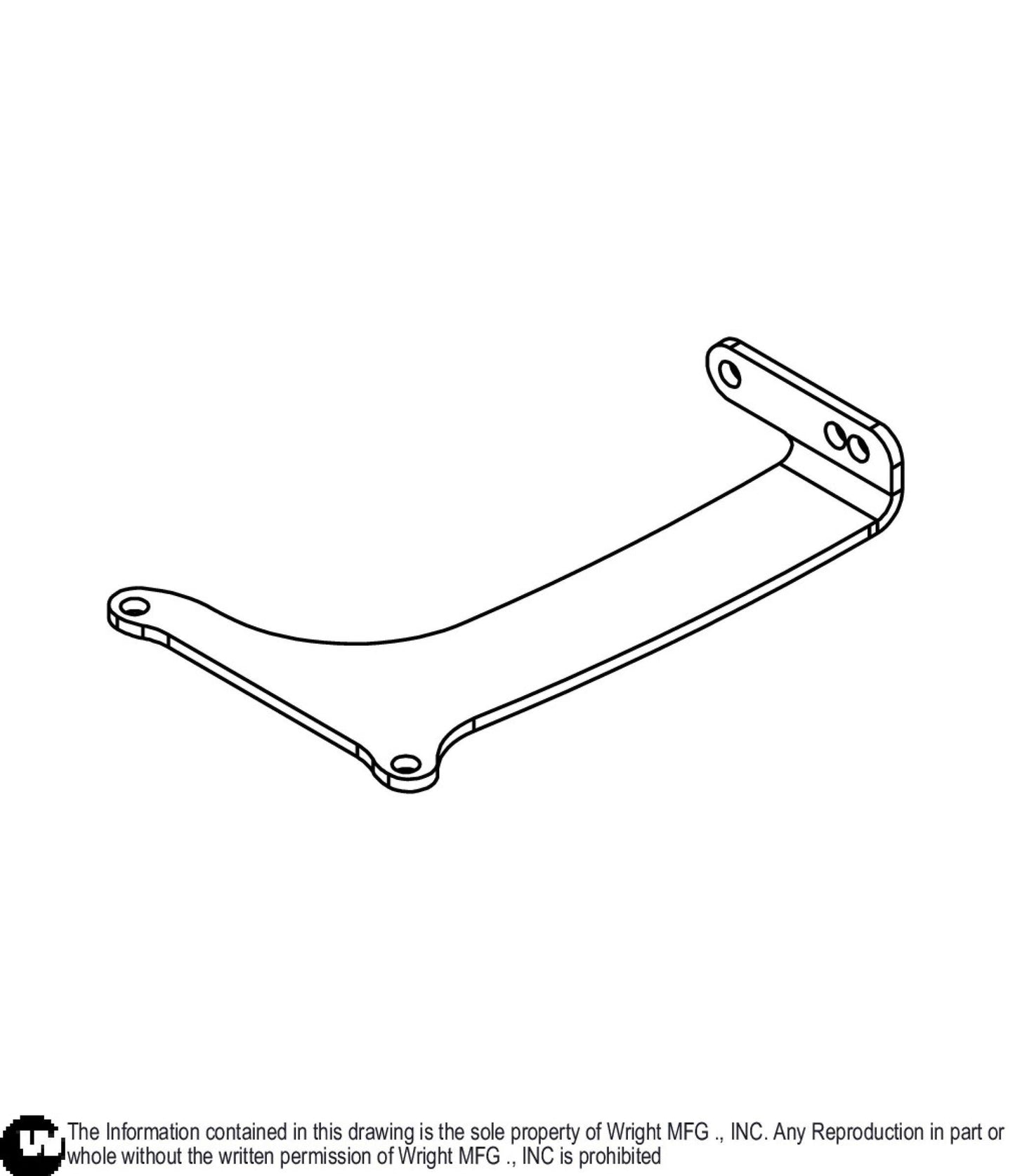 Right WSTX2 Control System Torsion Bar 93420193.