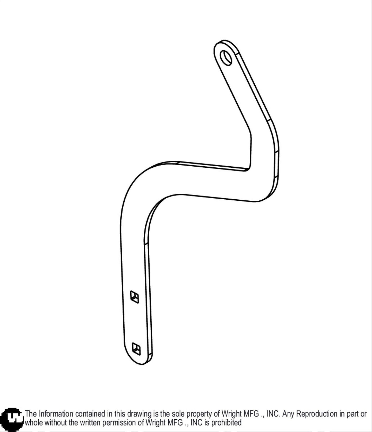 WSTX2 Brake Pull Bar 93420197.