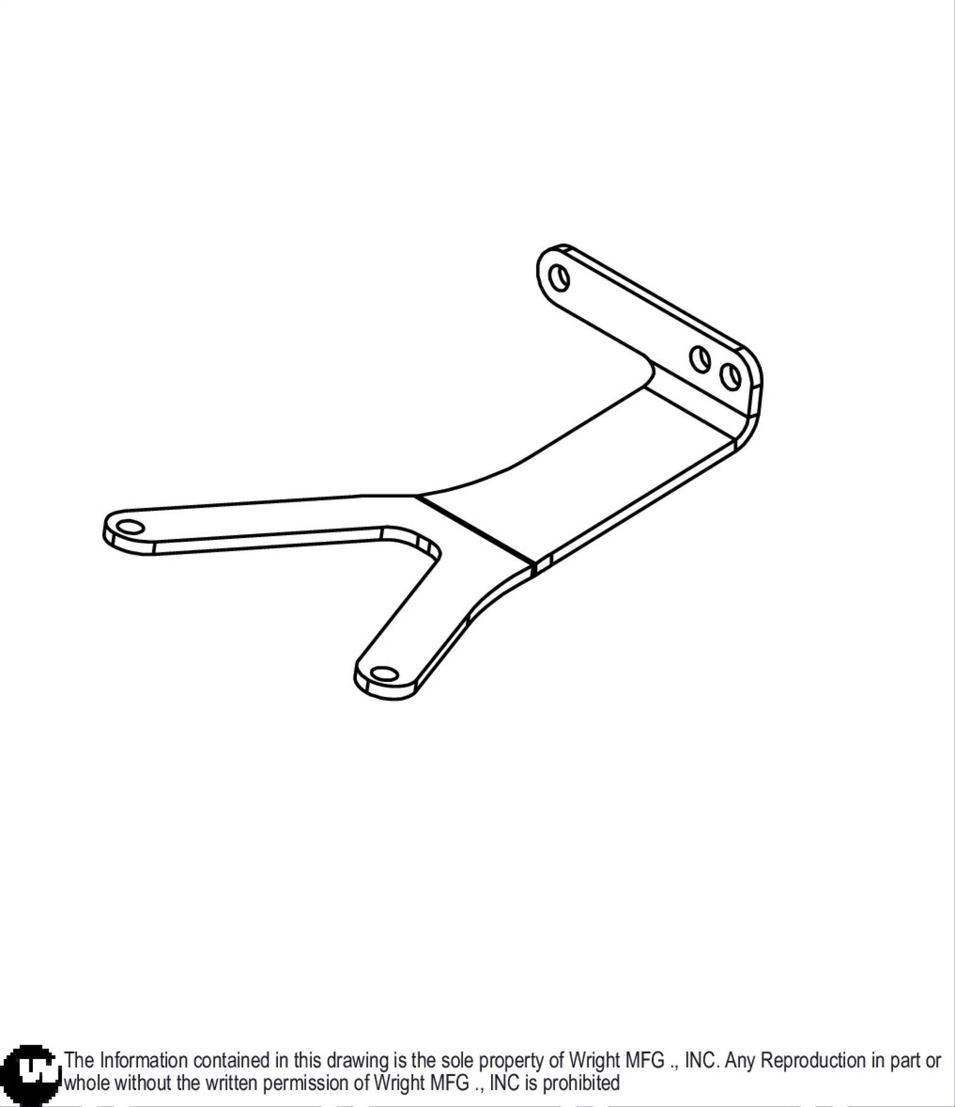 Left WSPX2 Control System Torsion Bar 93420201.