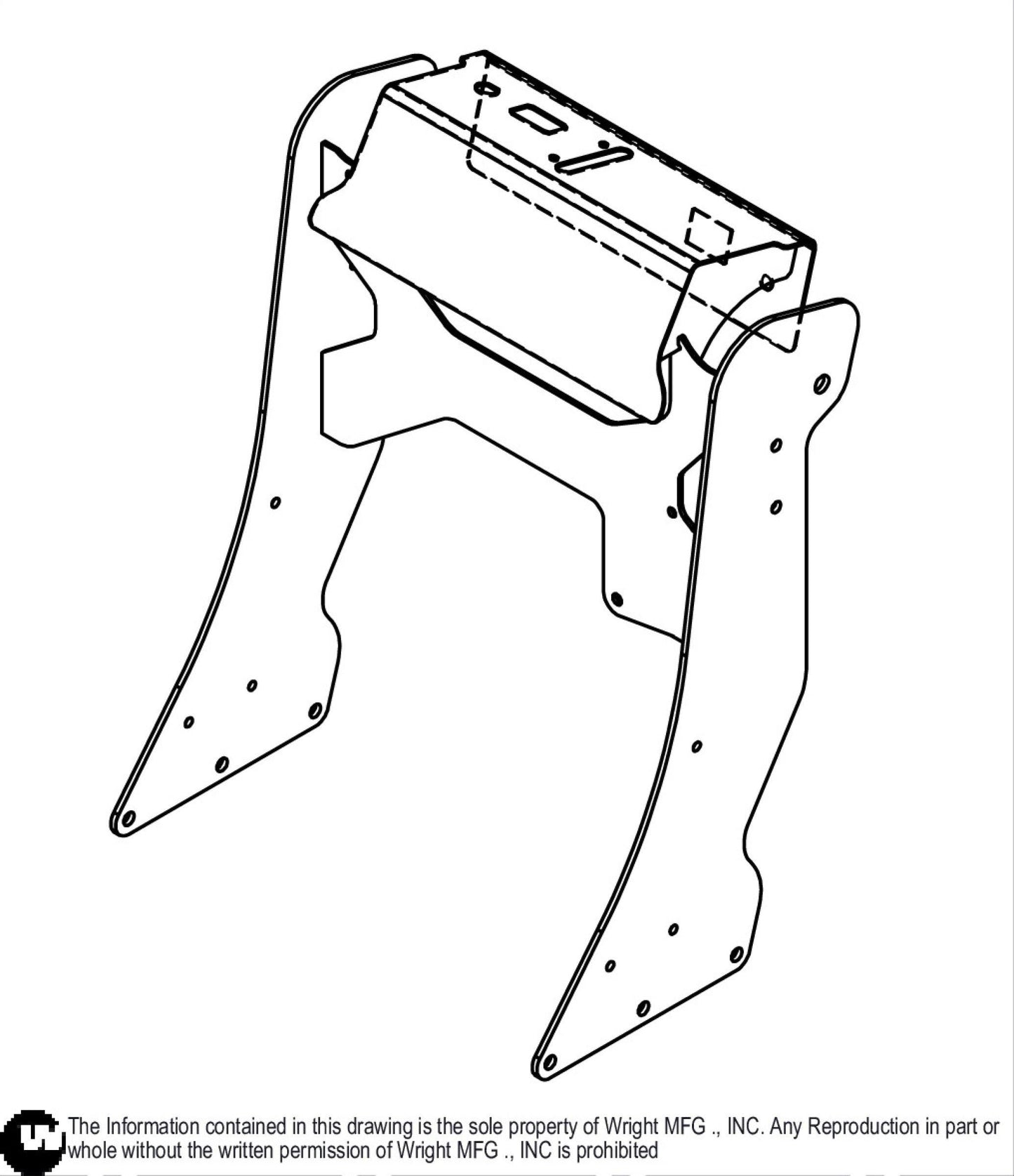 Upright Frame Weldment 93420217.