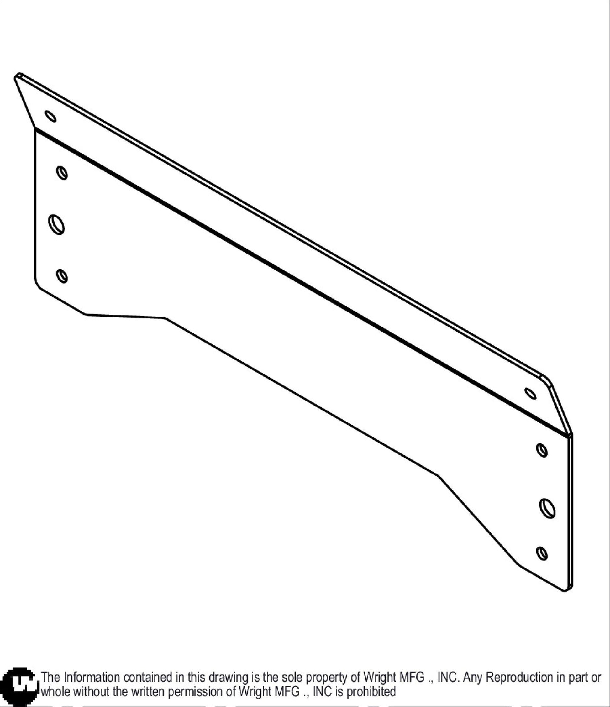 11GA WSB Upright Back Brace 93420223.