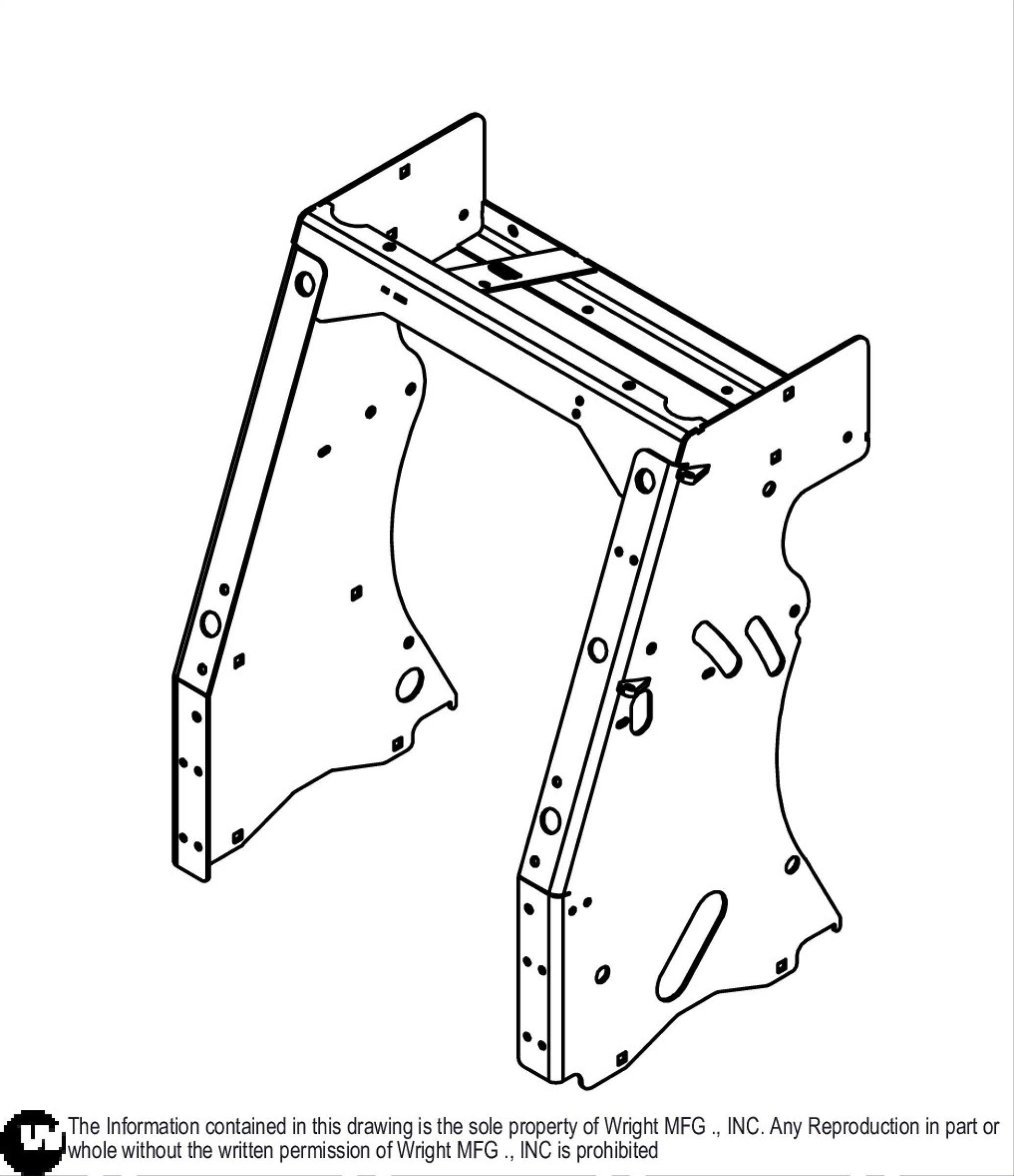 WSB Upright Weldment 93420227.