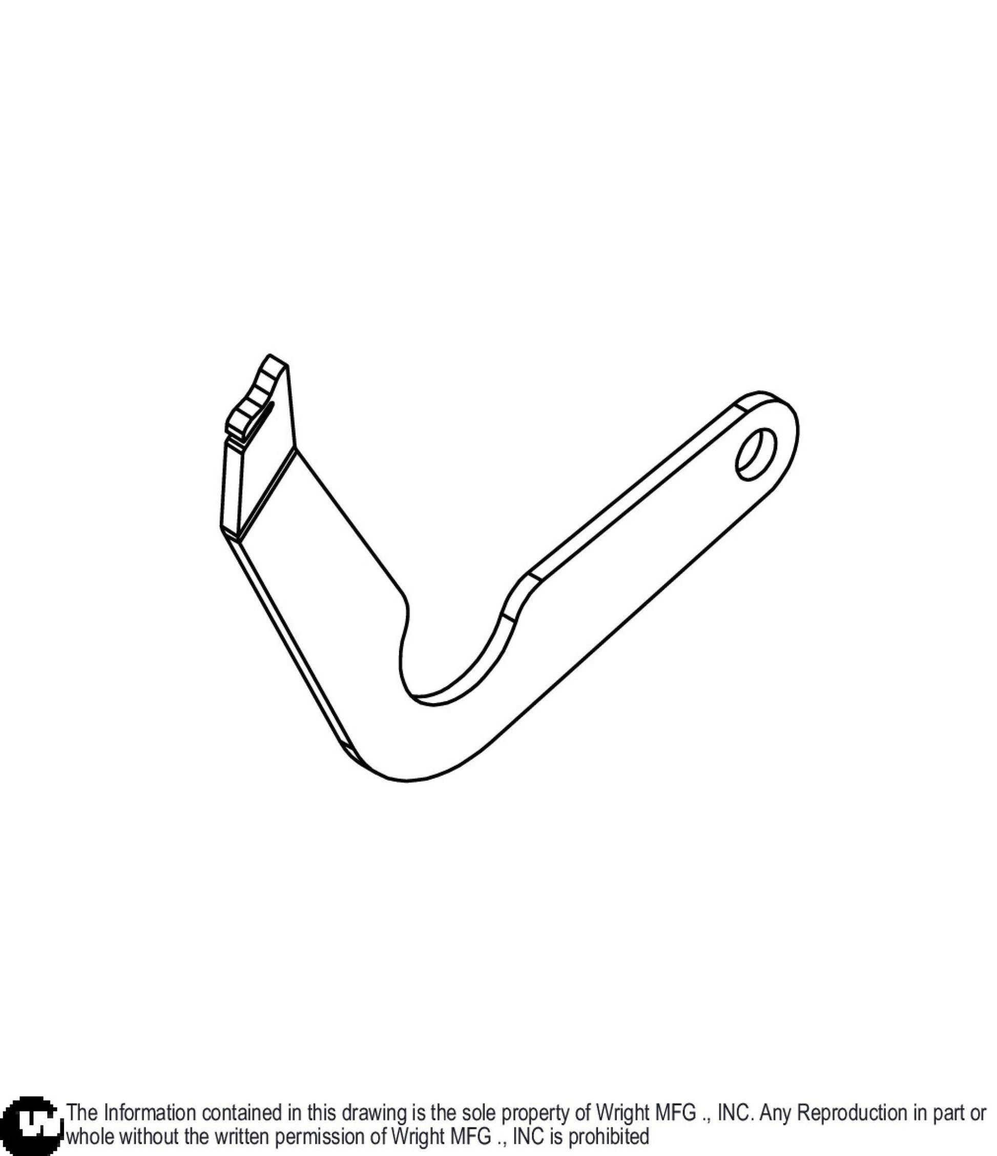 32/36 WSB Right Brake Return 93420240.