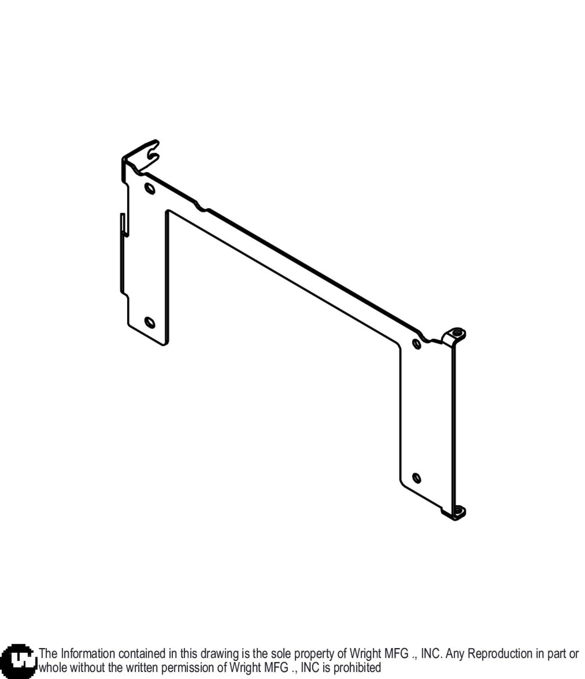 32/36 WSB Upright Pad Hinge 93420245.