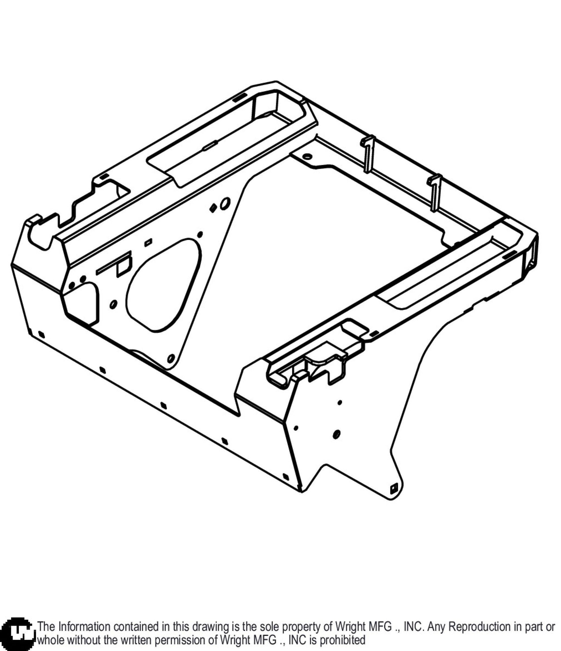 WZXT Seat Frame Weldment 93420268.
