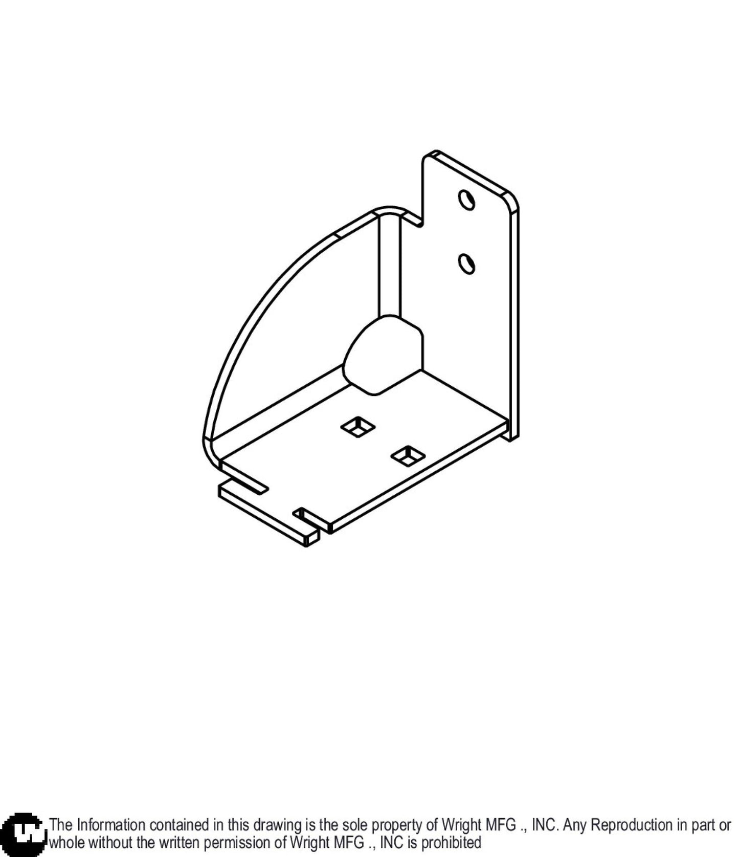 WZXT Top Clamp Collection Bucket Bracket 93420274.